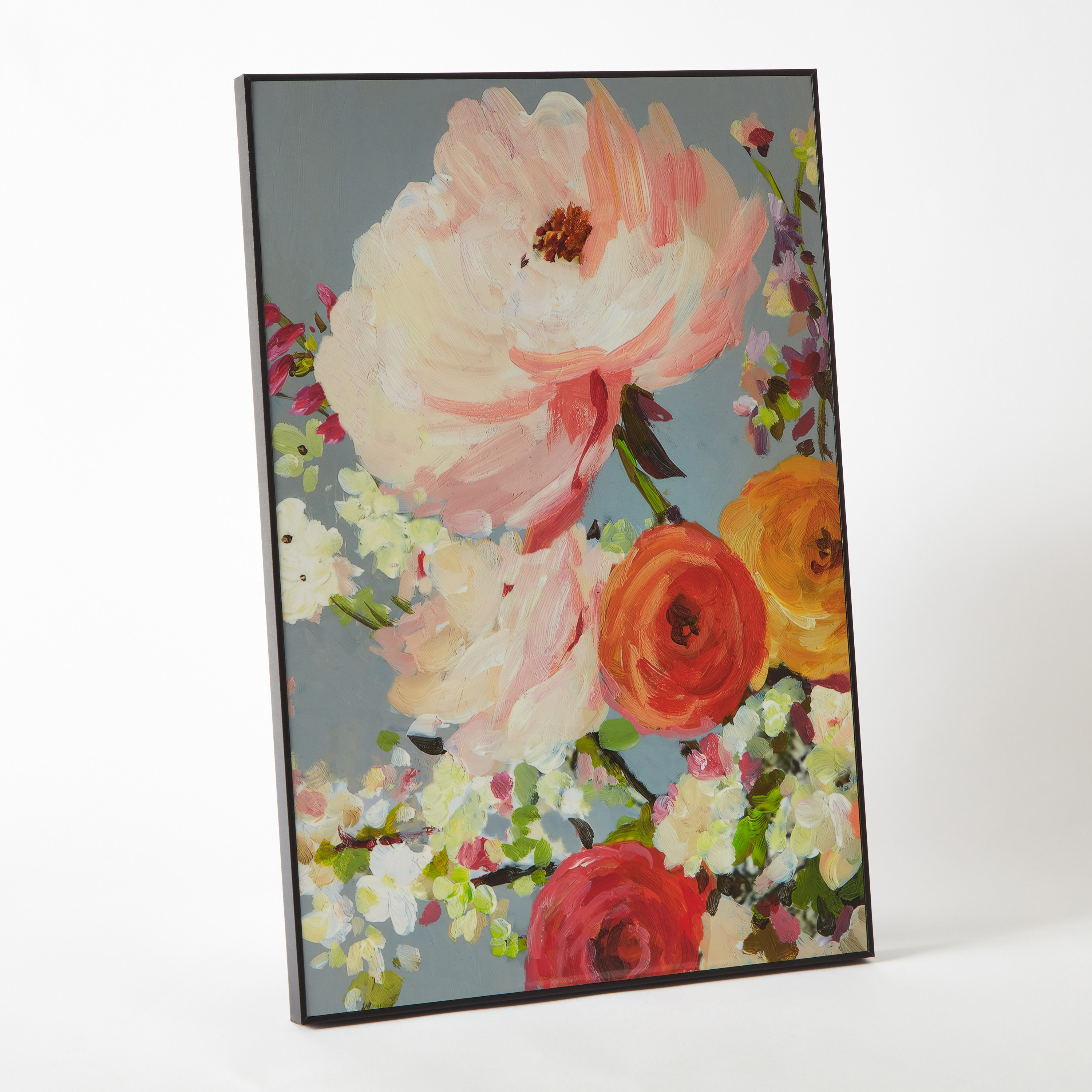 لوحة مؤطرة بتصميم زهور من هامبتون - 40x60x2.5 سم-hbxhomeware-hbxdecorandfurnishings-image-5
