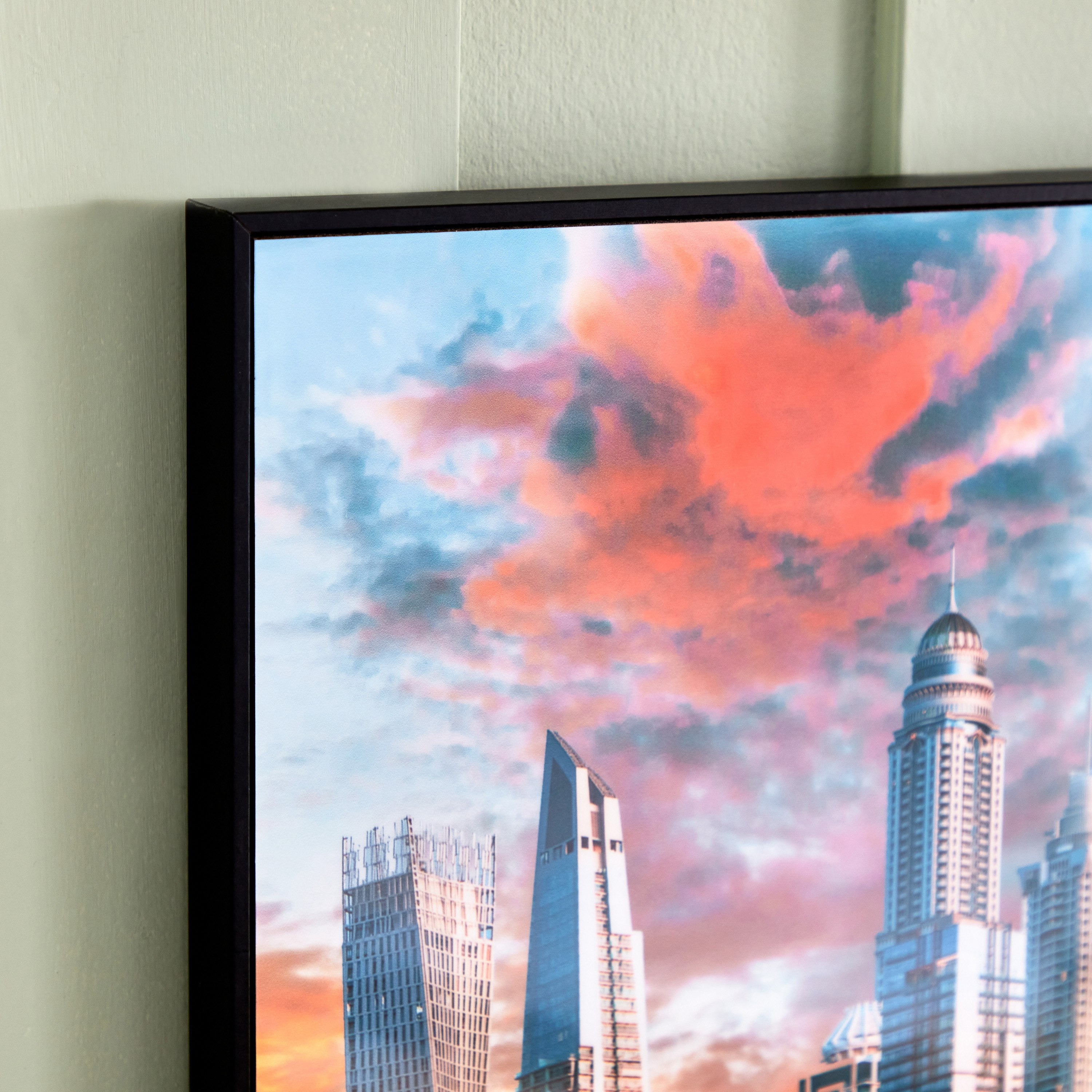 صورة مؤطرة لناطحة سحاب مارينا من هامبتون - 40x60x2.5 سم-hbxhomeware-hbxdecorandfurnishings-image-4
