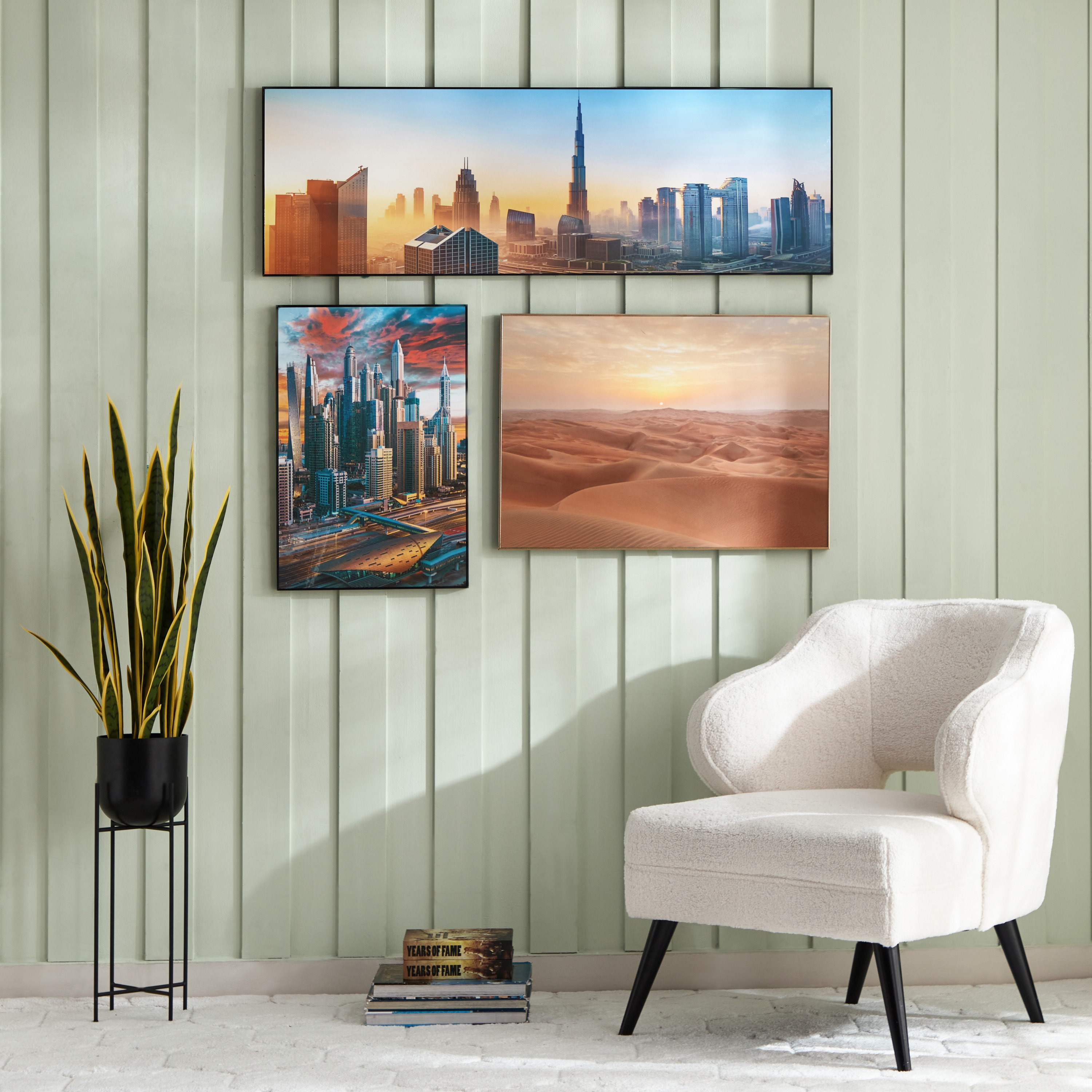 صورة مؤطرة لناطحة سحاب مارينا من هامبتون - 40x60x2.5 سم-hbxhomeware-hbxdecorandfurnishings-image-5