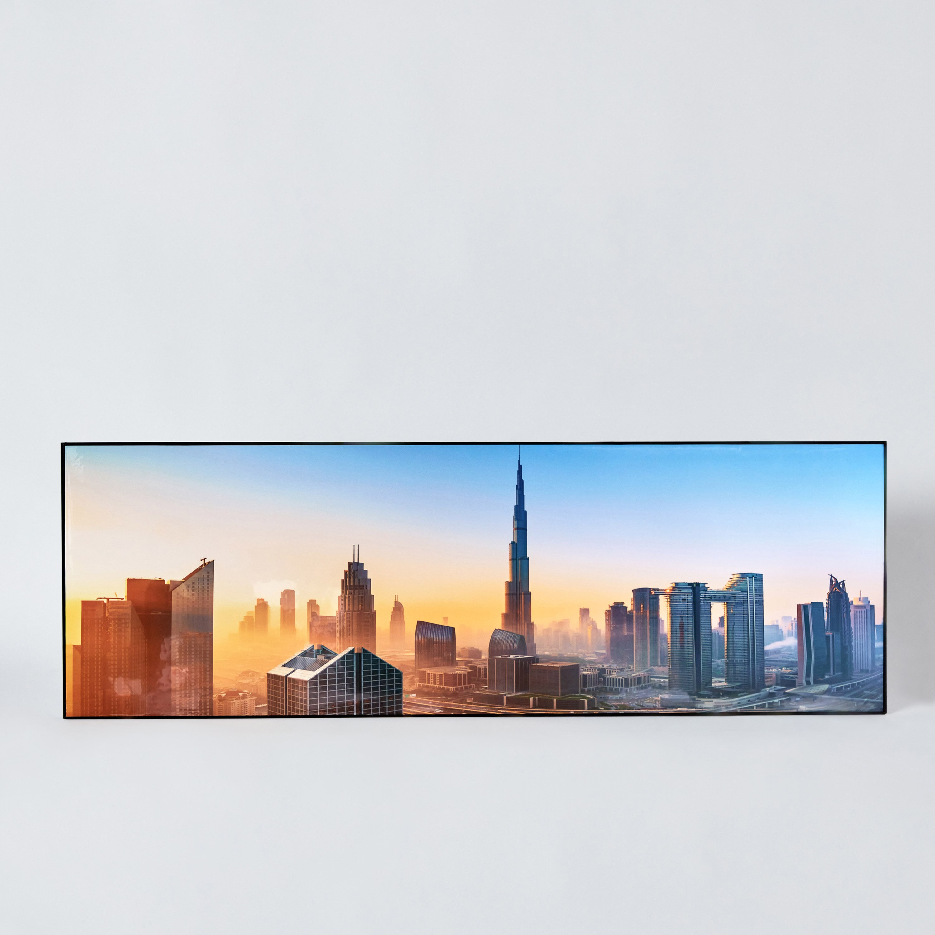 لوحة مؤطرة دبي سكاي لاين من هامبتون - 40x120x2.5 سم-hbxhomeware-hbxdecorandfurnishings-image-6
