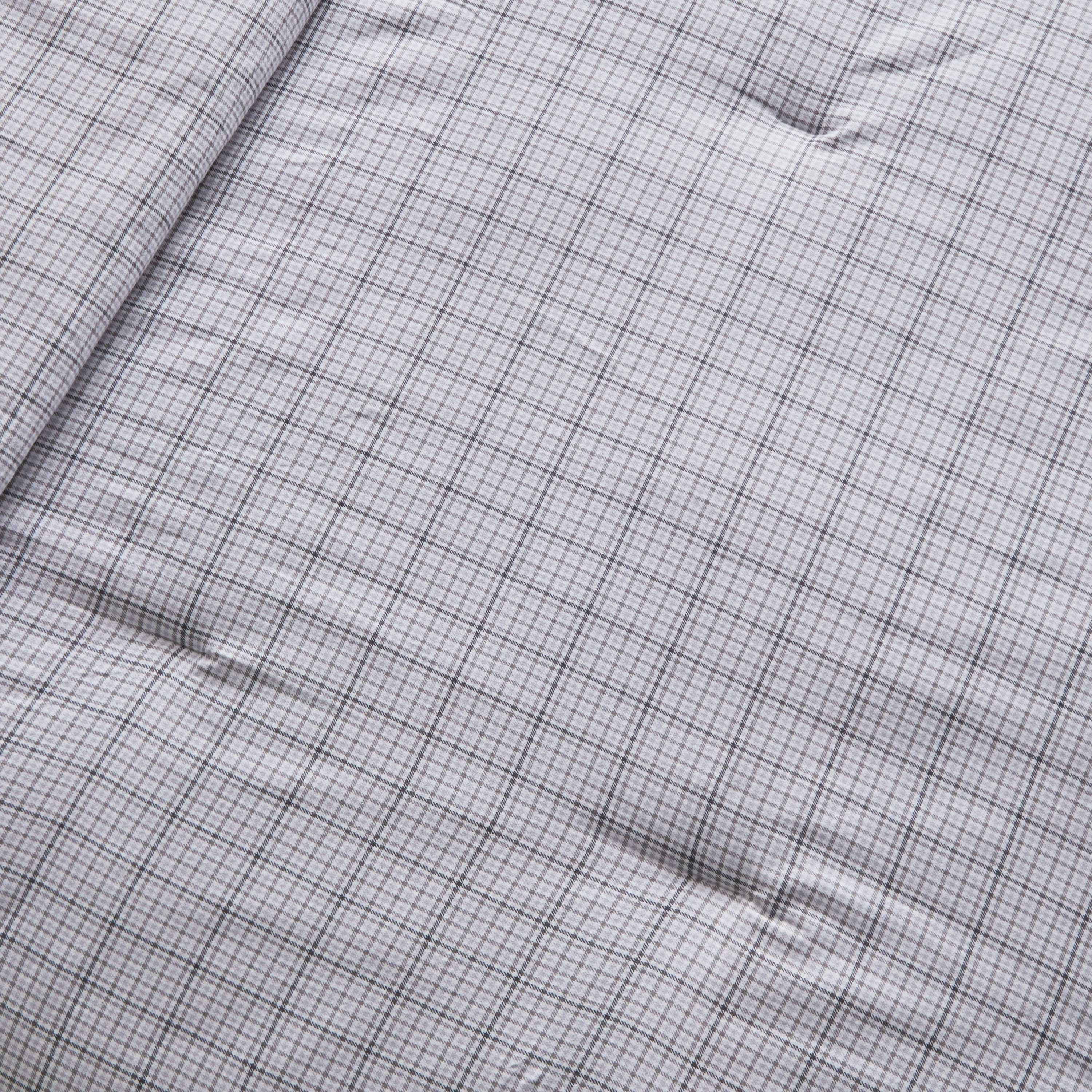 Snug Harbor Check 2-Piece Cotton Flannel Twin Comforter Set - 150x220 cm-hbxhomeware-hbxdecorandfurnishings-image-4