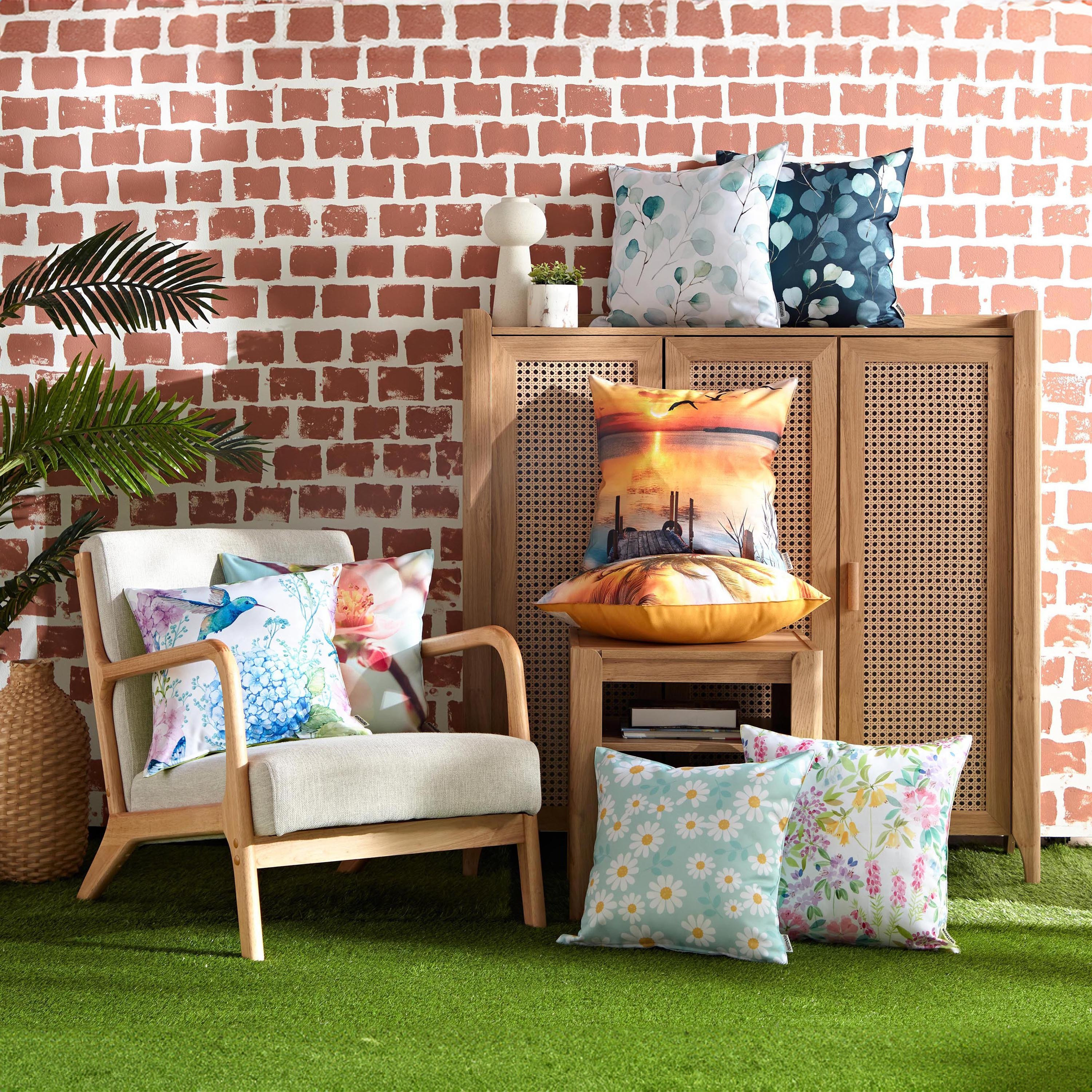 غطاء وسادة للمساحات الخارجية بطبعات من كينجفيشر - 45x45 سم-hbxhomeware-cushionsandcovers-cushioncovers-image-5
