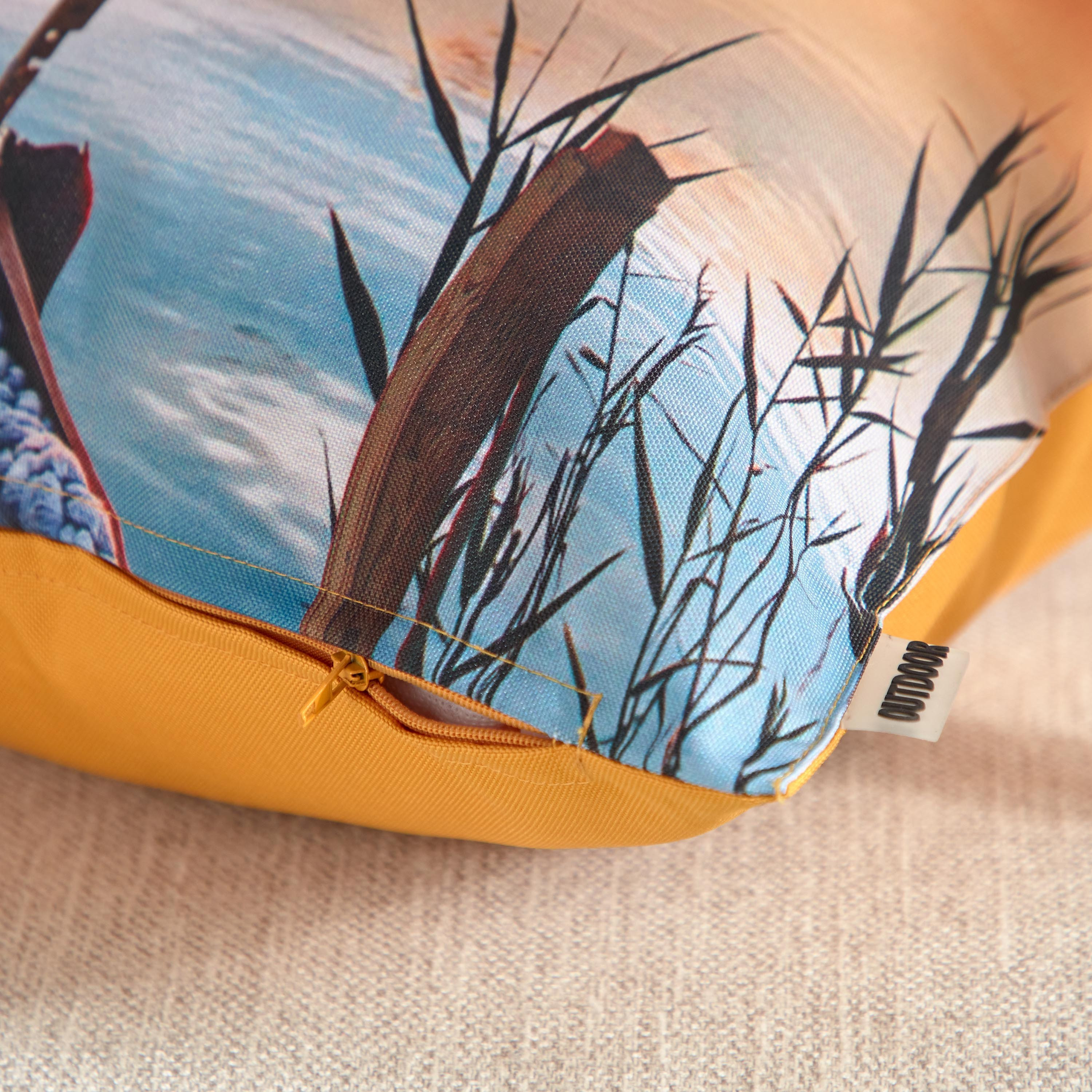 Sunset Printed Outdoor Cushion Cover - 45x45 cm-hbxhomeware-cushionsandcovers-cushioncovers-image-4