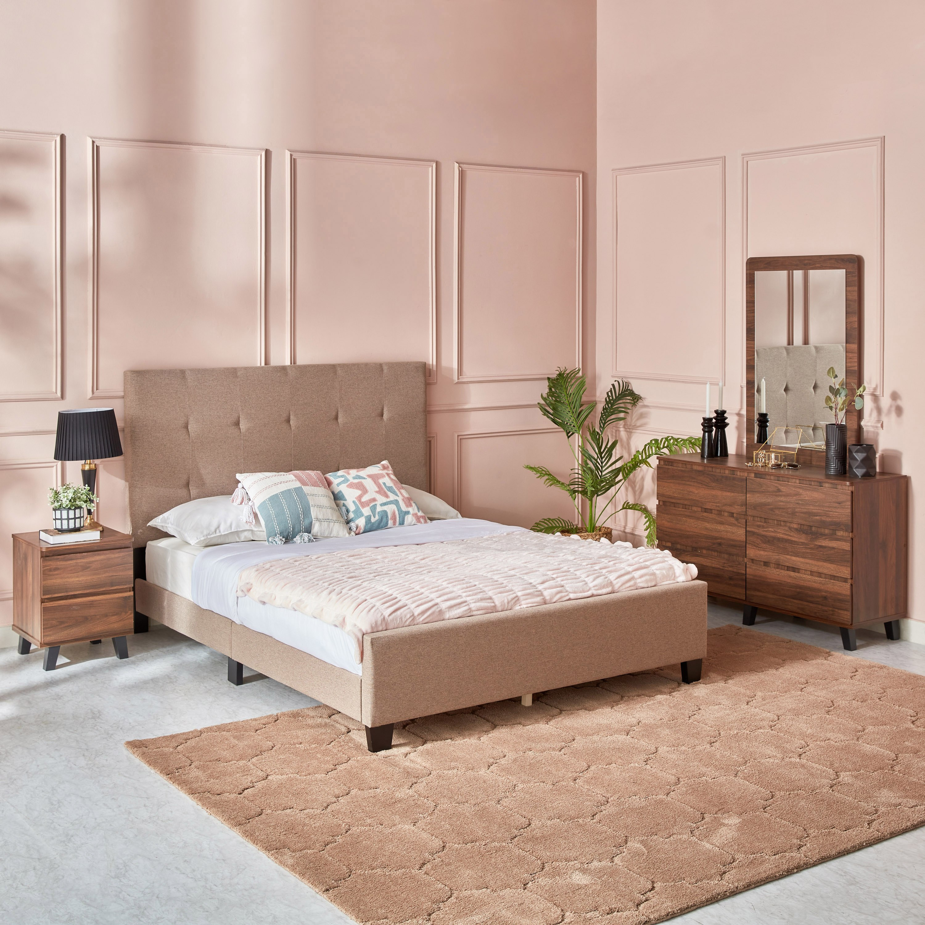 سرير كوين منجّد - كولتورب من موڤو - 150x200 سم-hbxbedroom-bedsandbedsets-beds-queen-image-16