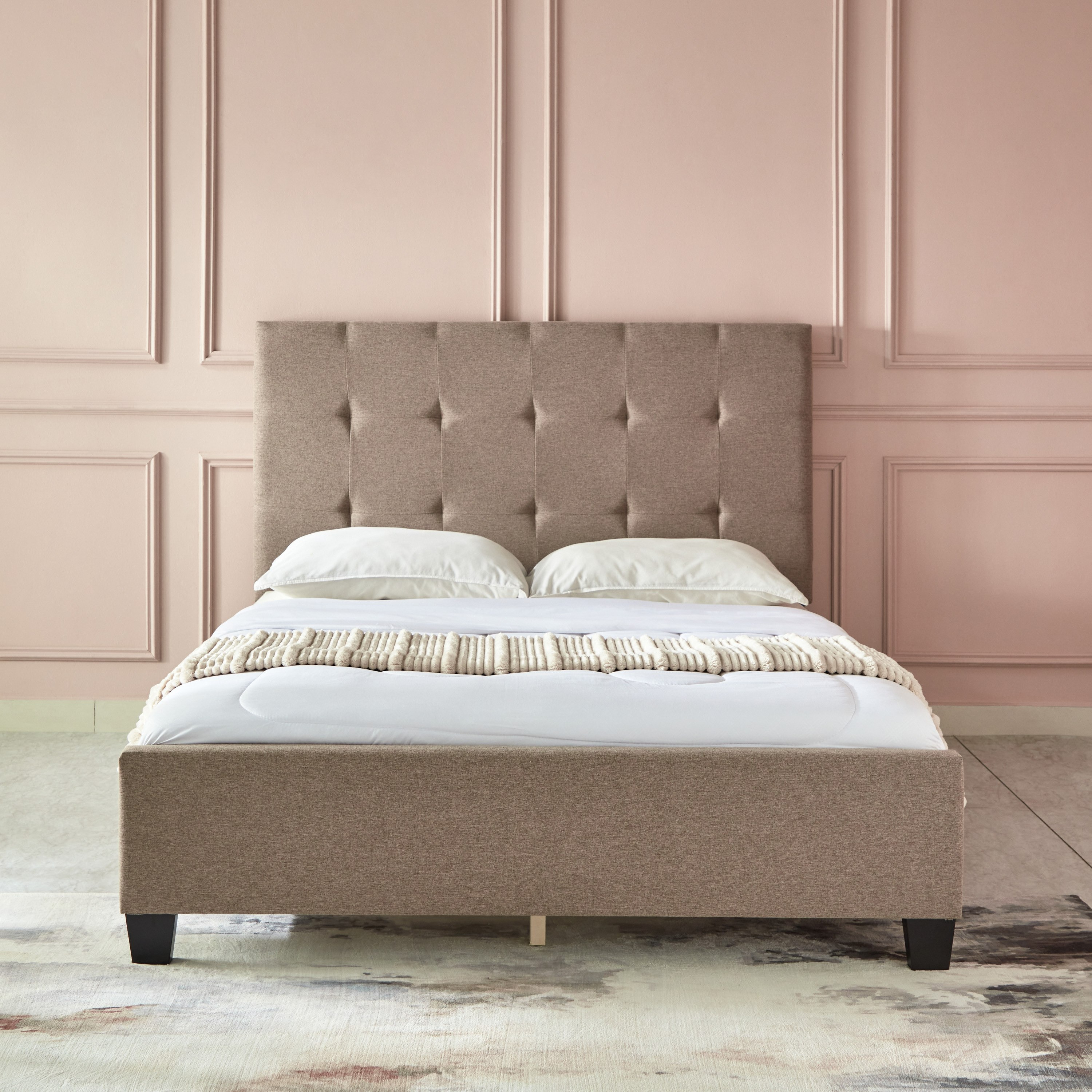 سرير كوين منجّد - كولتورب من موڤو - 150x200 سم-hbxbedroom-bedsandbedsets-beds-queen-image-2