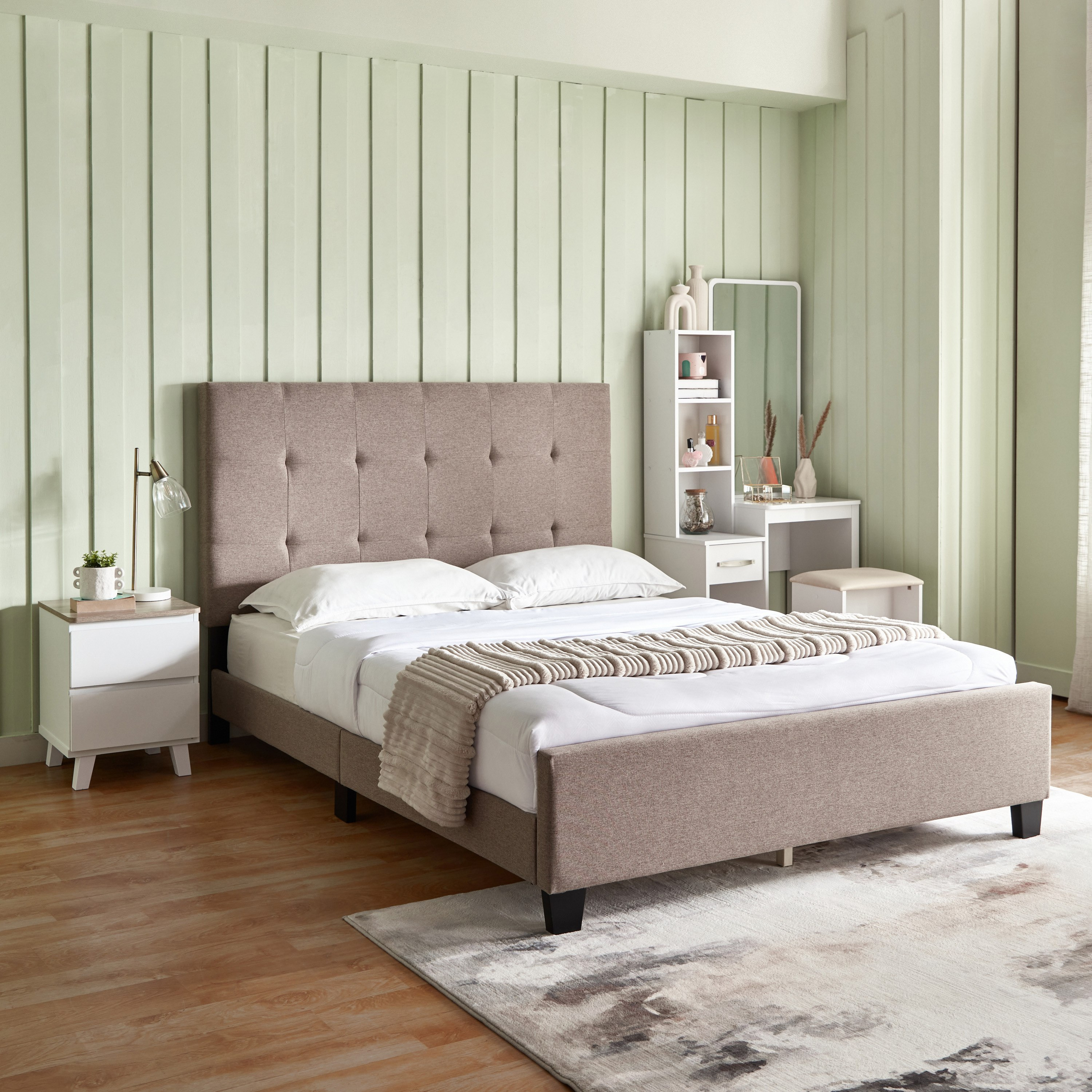 سرير كوين منجّد - كولتورب من موڤو - 150x200 سم-hbxbedroom-bedsandbedsets-beds-queen-image-13
