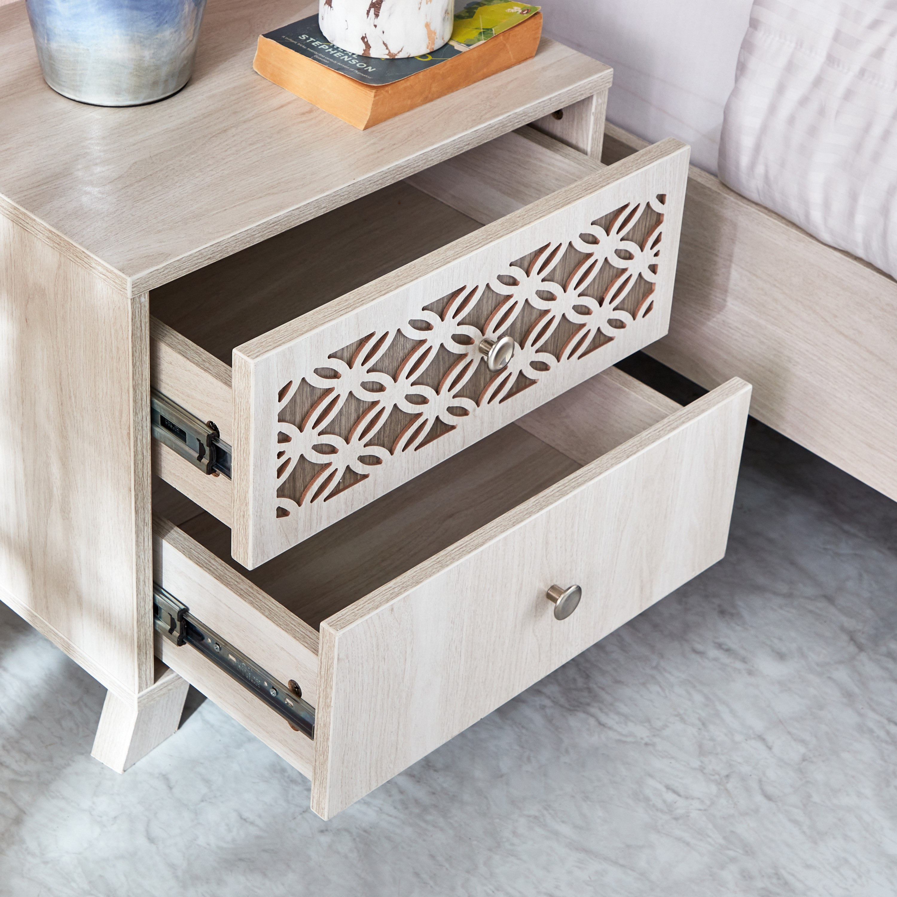 طقم غرفة نوم سوبر كينج -5 قطع من هيرشي- 200x200 سم-hbxbedroom-bedsandbedsets-bedroomsets-superking-image-14