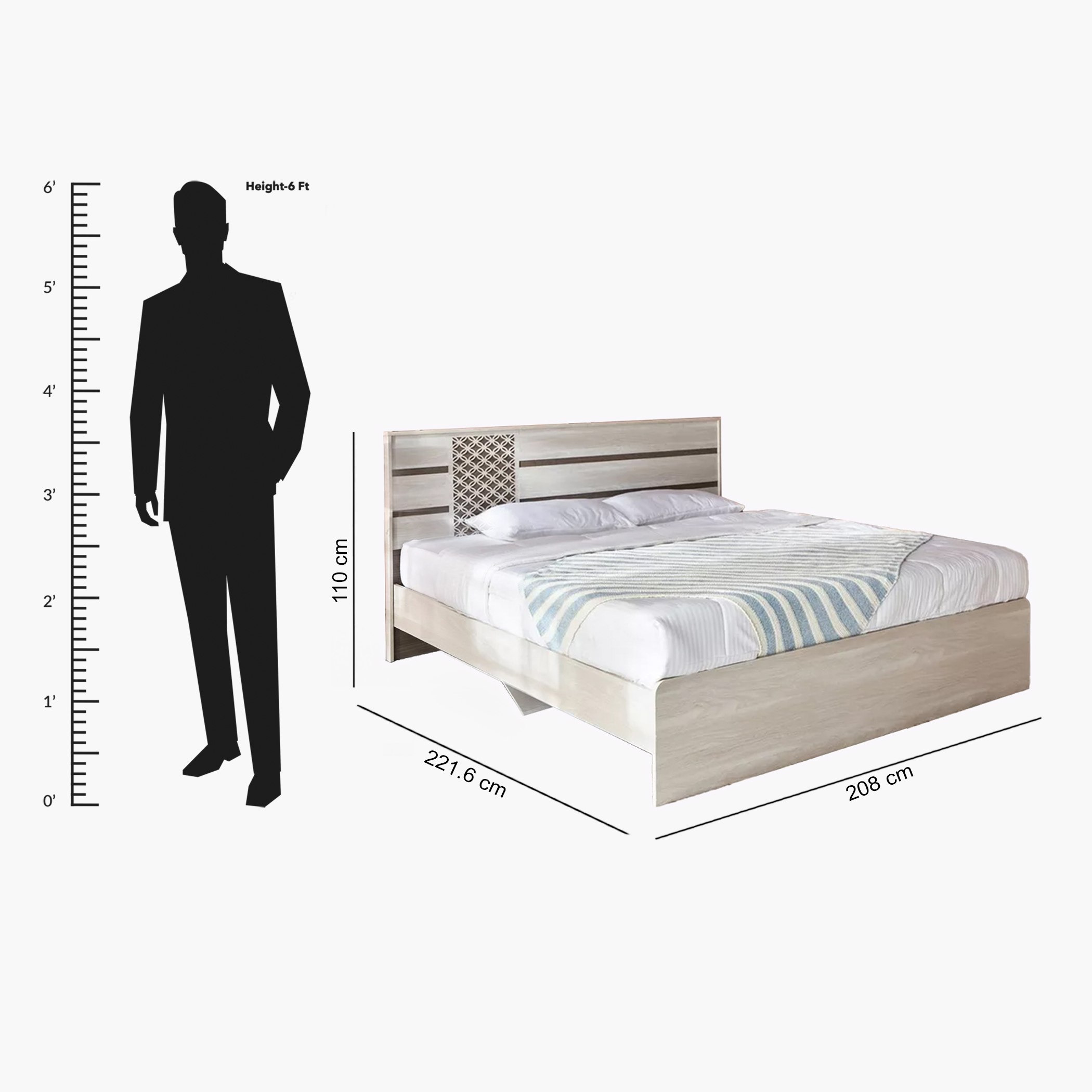 طقم غرفة نوم سوبر كينج -5 قطع من هيرشي- 200x200 سم-hbxbedroom-bedsandbedsets-bedroomsets-superking-image-27