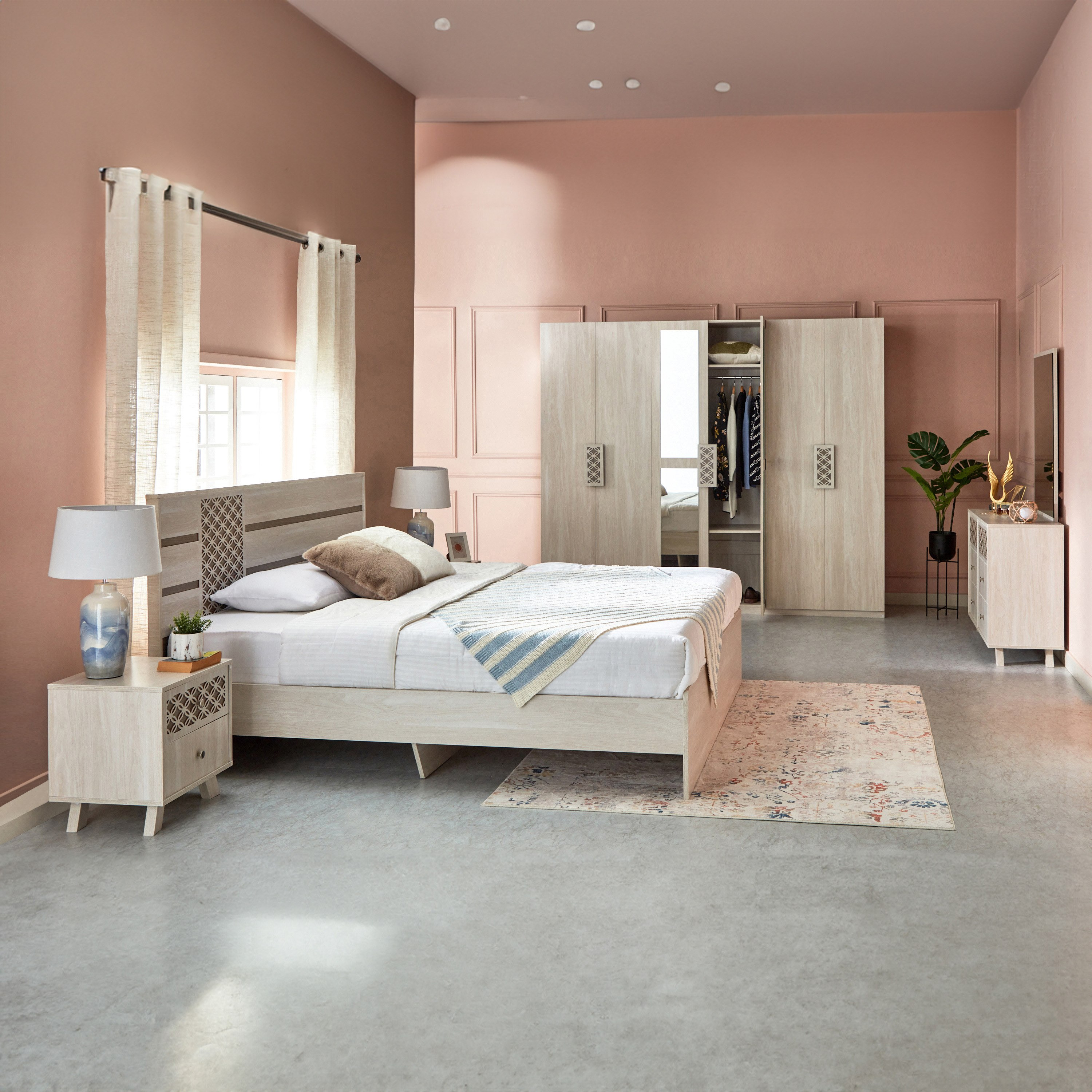 خزانة ملابس 6 أبواب بمرآة من هيرشي-hbxfurniture-wardrobes-image-10