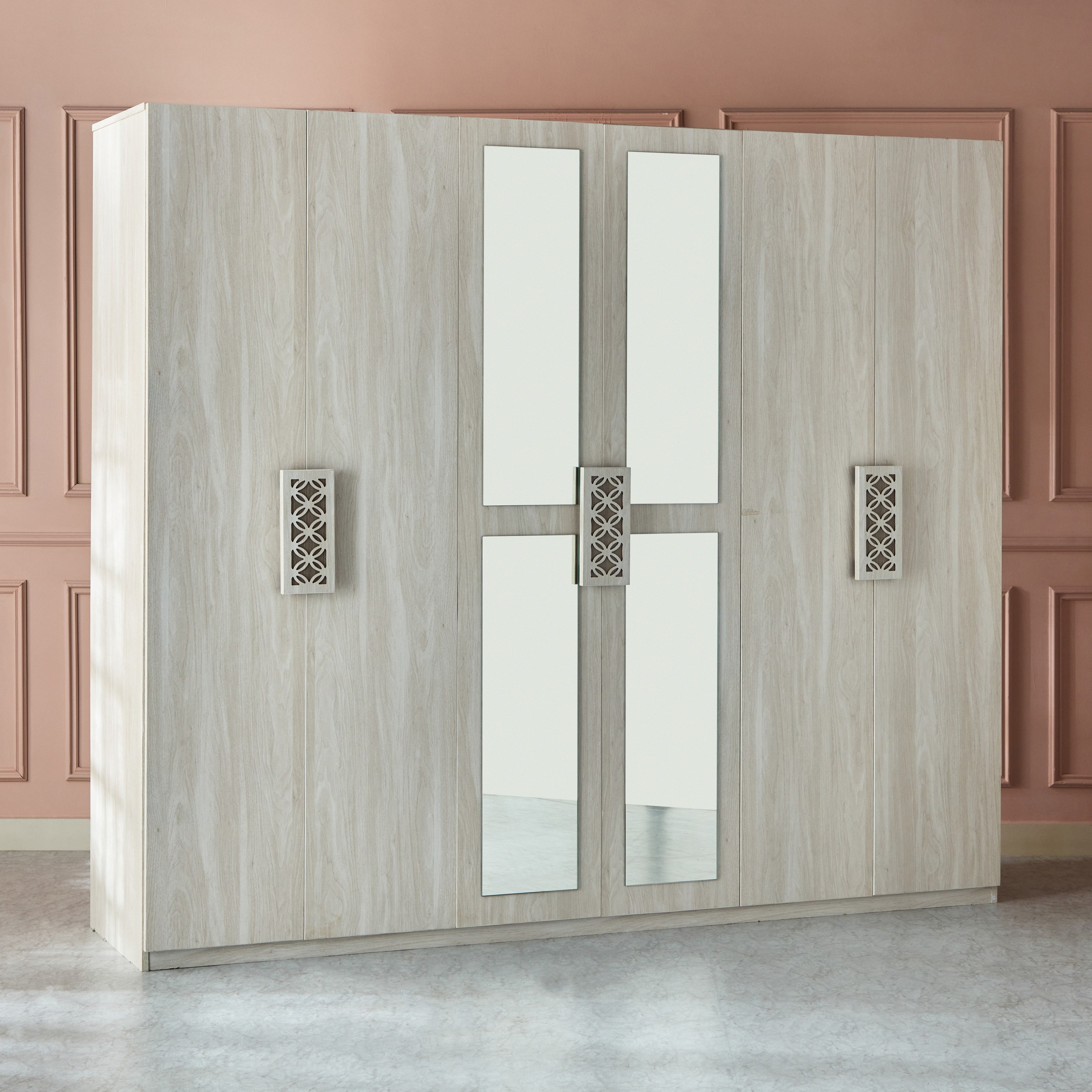 خزانة ملابس 6 أبواب بمرآة من هيرشي-hbxfurniture-wardrobes-image-13