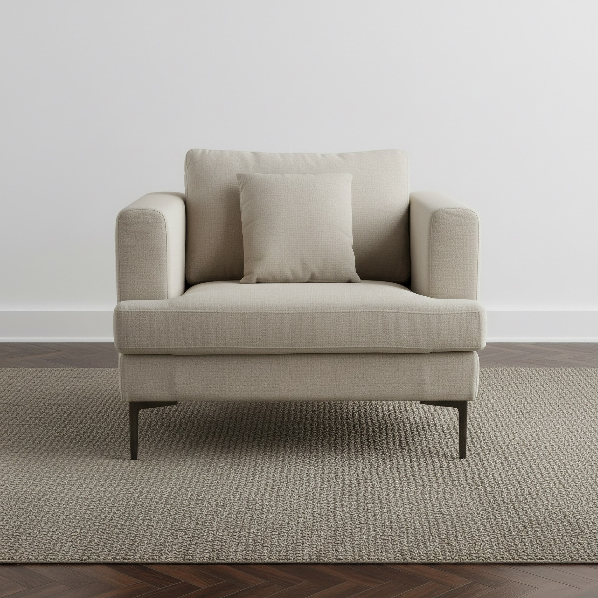 Amare Armchair Sofa with 1 Cushion-hbxlivingroom-sofasandarmchairs-sofas-image-1