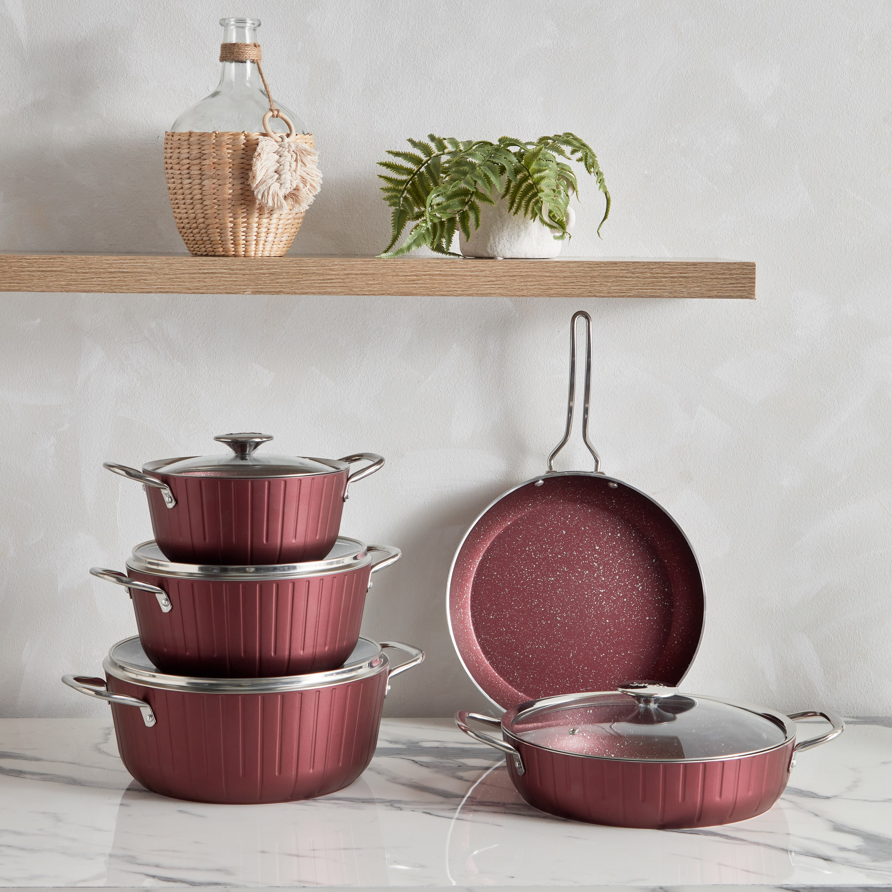 طقم أواني طهي جرانيت كولونا 9 قطع من بريميا-hbxhomeware-hbxkitchen-image-1