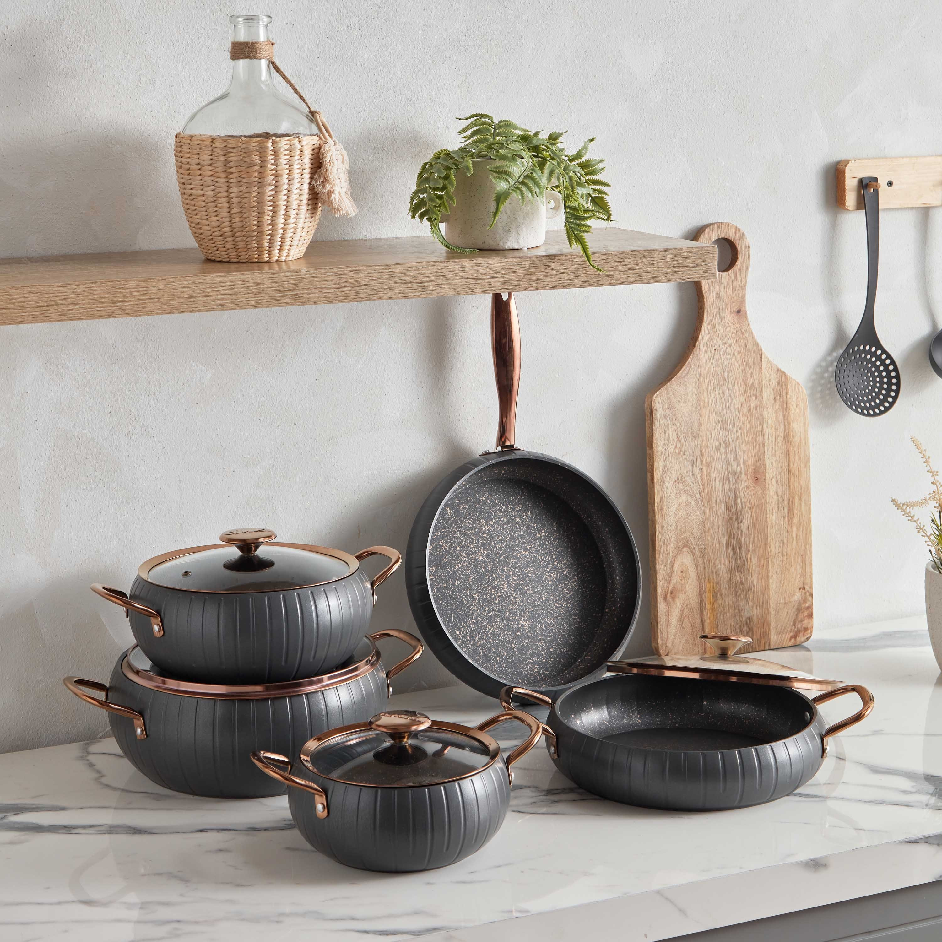 طقم أواني طهي جرانيت ميريديان كوبر 9 قطع من بريميا-hbxhomeware-hbxkitchen-image-2