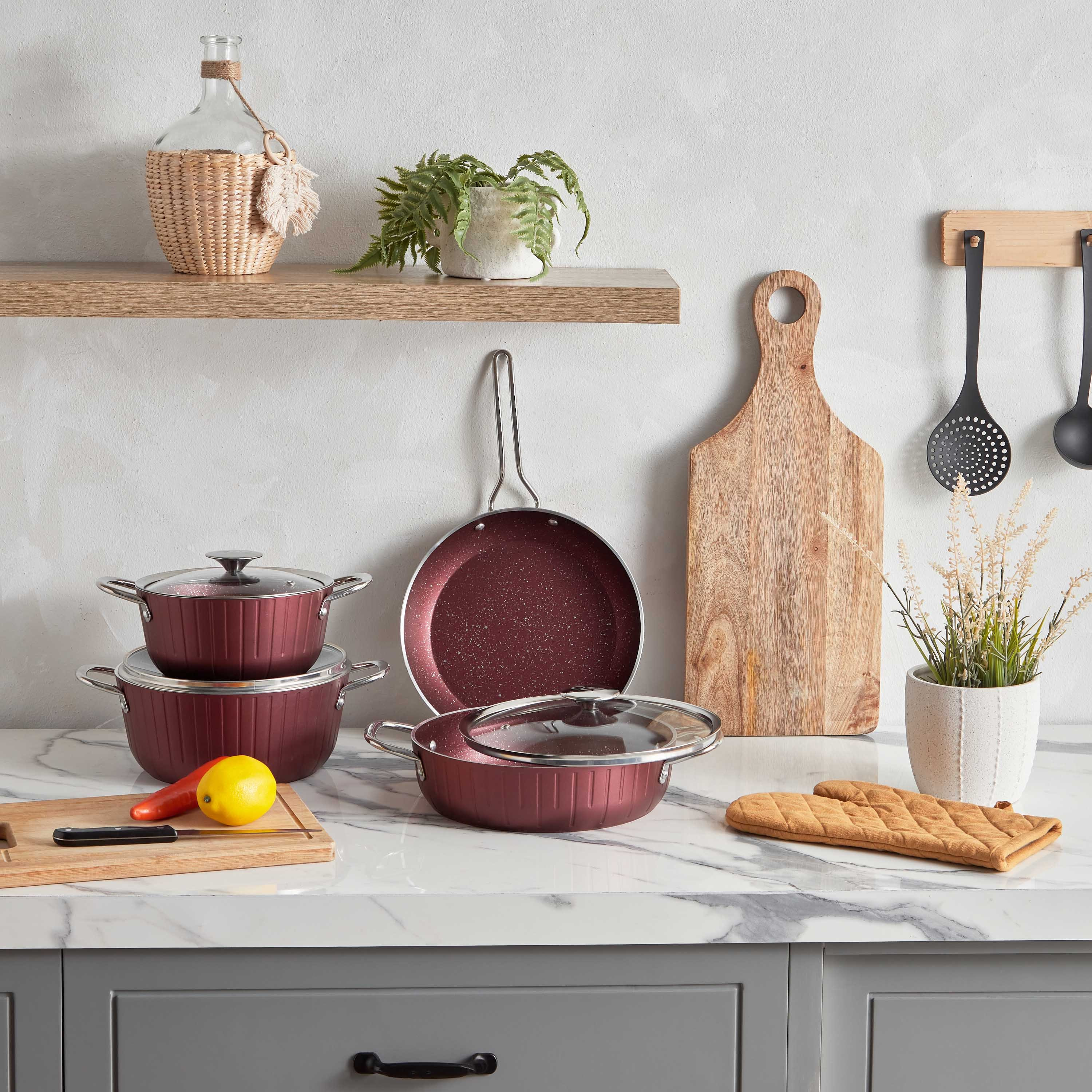 طقم أواني طهي جرانيت أوزو 7 قطع من بريميا-hbxhomeware-hbxkitchen-image-1