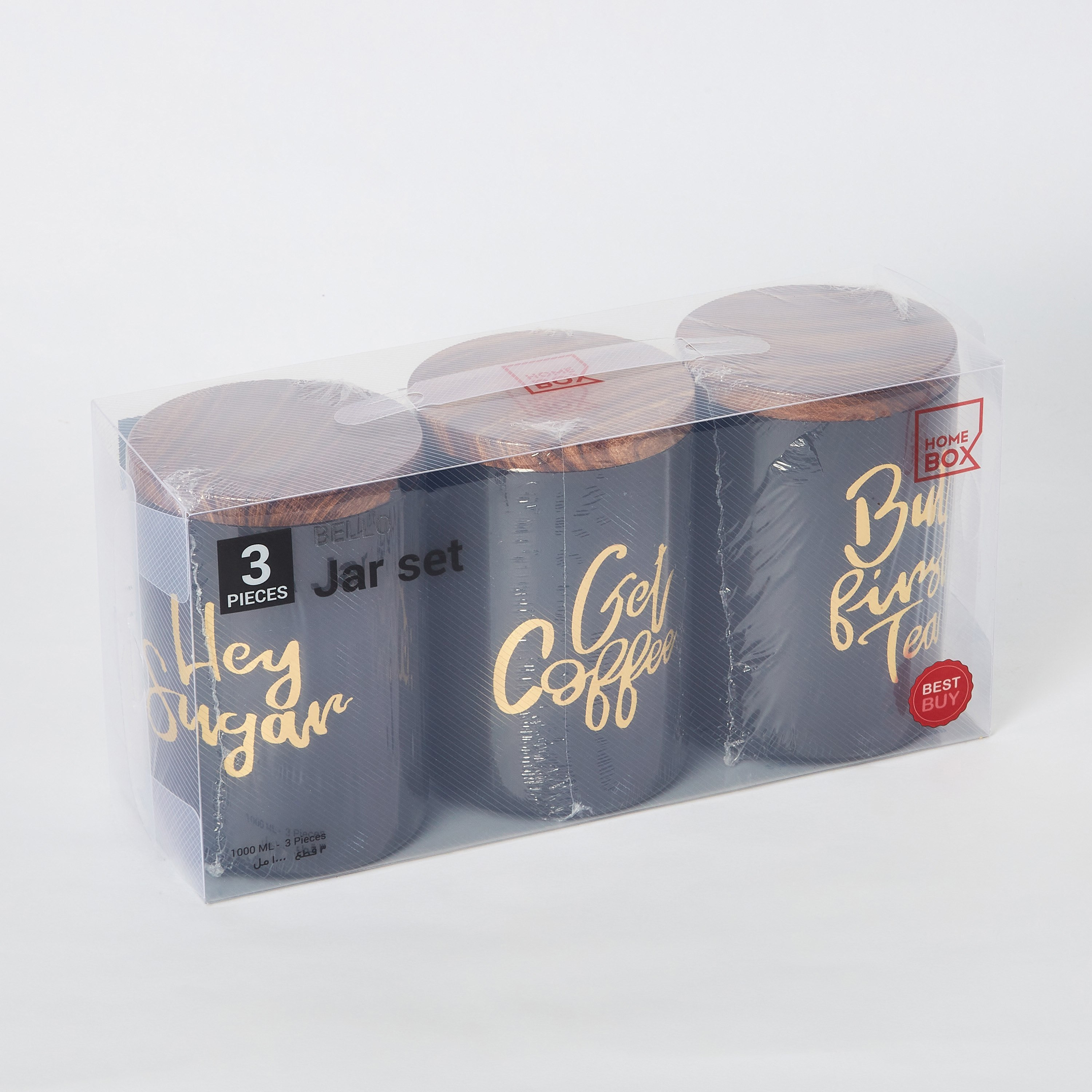 Tea Coffee Sugar Jar - Set of 3-hbxhomeware-hbxkitchen-image-5