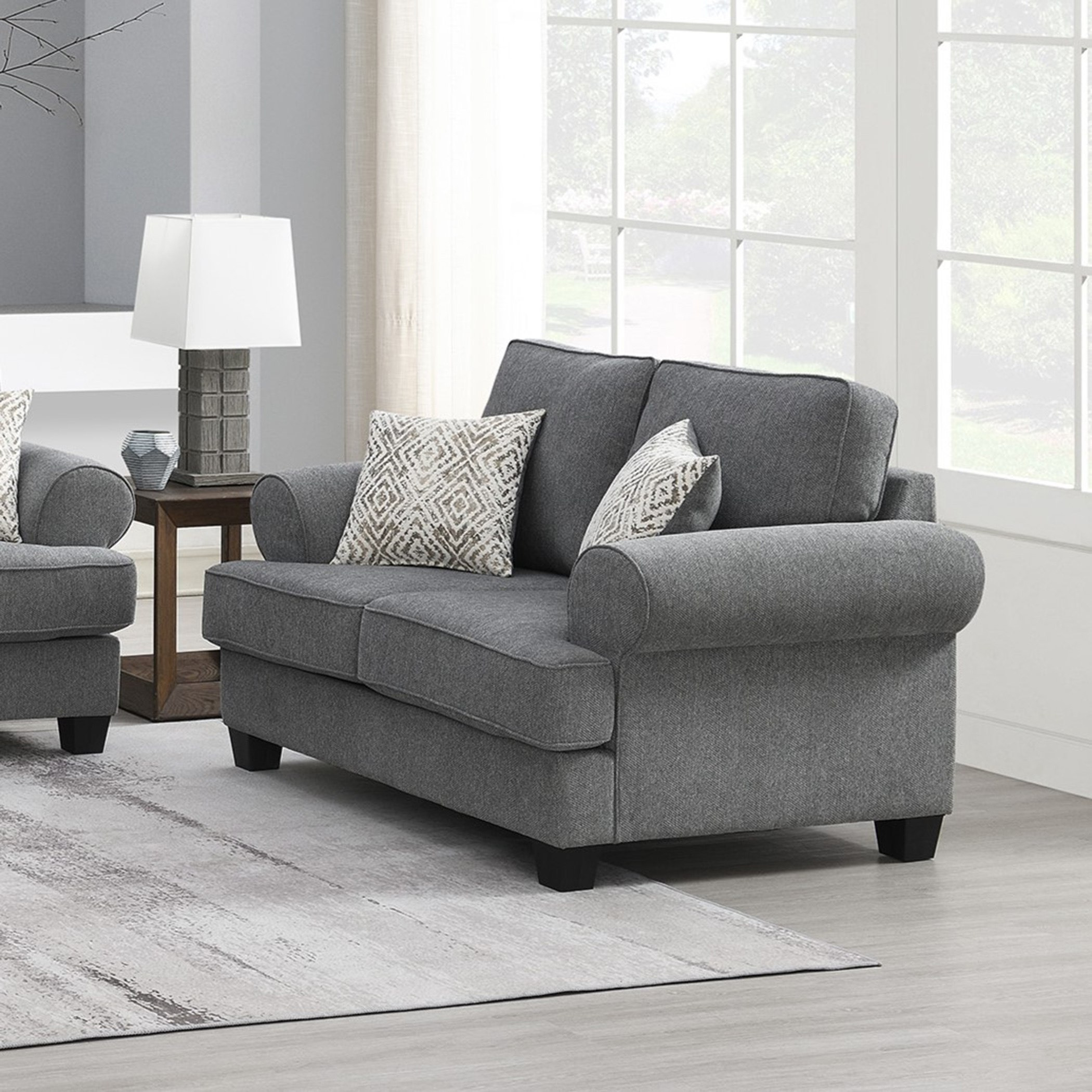 كنبة قماش بمقعدين مع وسادتين من مونتريال-hbxlivingroom-sofasandarmchairs-sofas-image-1