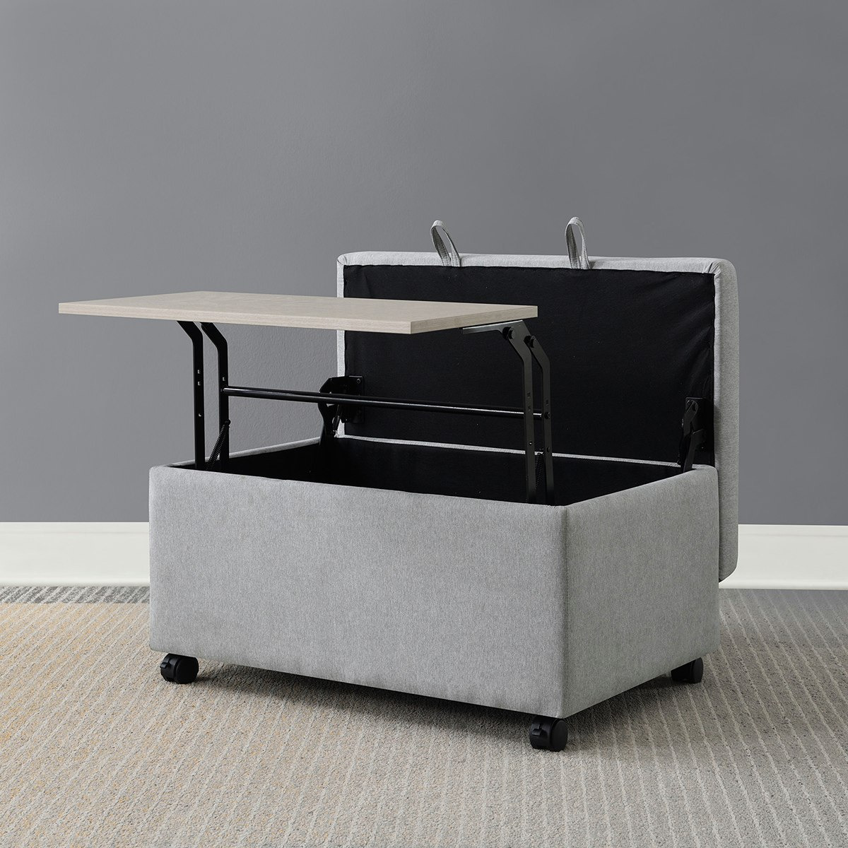 Nantes Ottoman with Storage and Casters-hbxlivingroom-sofasandarmchairs-ottomansandfootstools-image-4