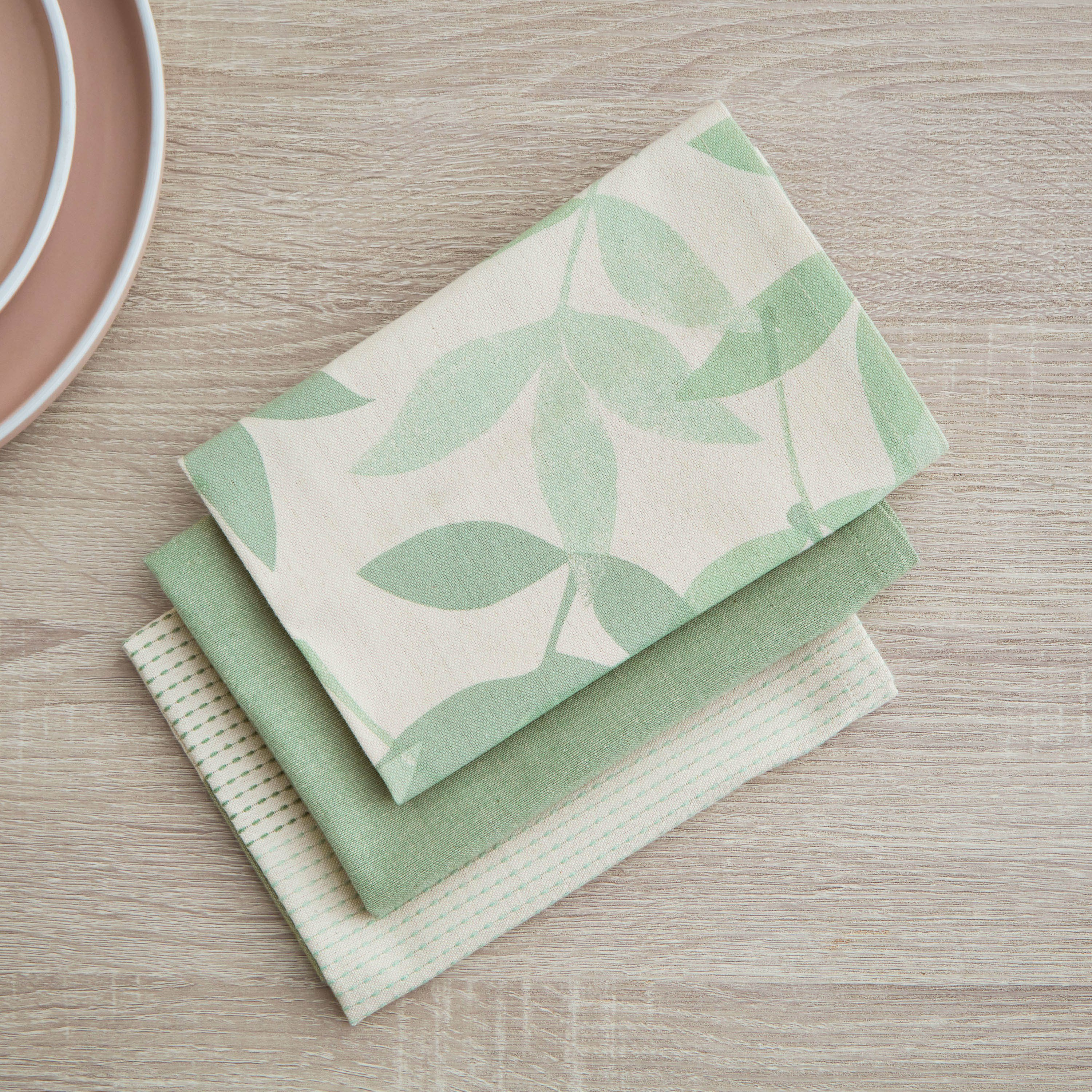 طقم مناديل سفرة 3 قطع بيسترو من بايتون - 40x40 سم-hbxdecorandfurnishings-homefurnishings-tablelinens-image-1