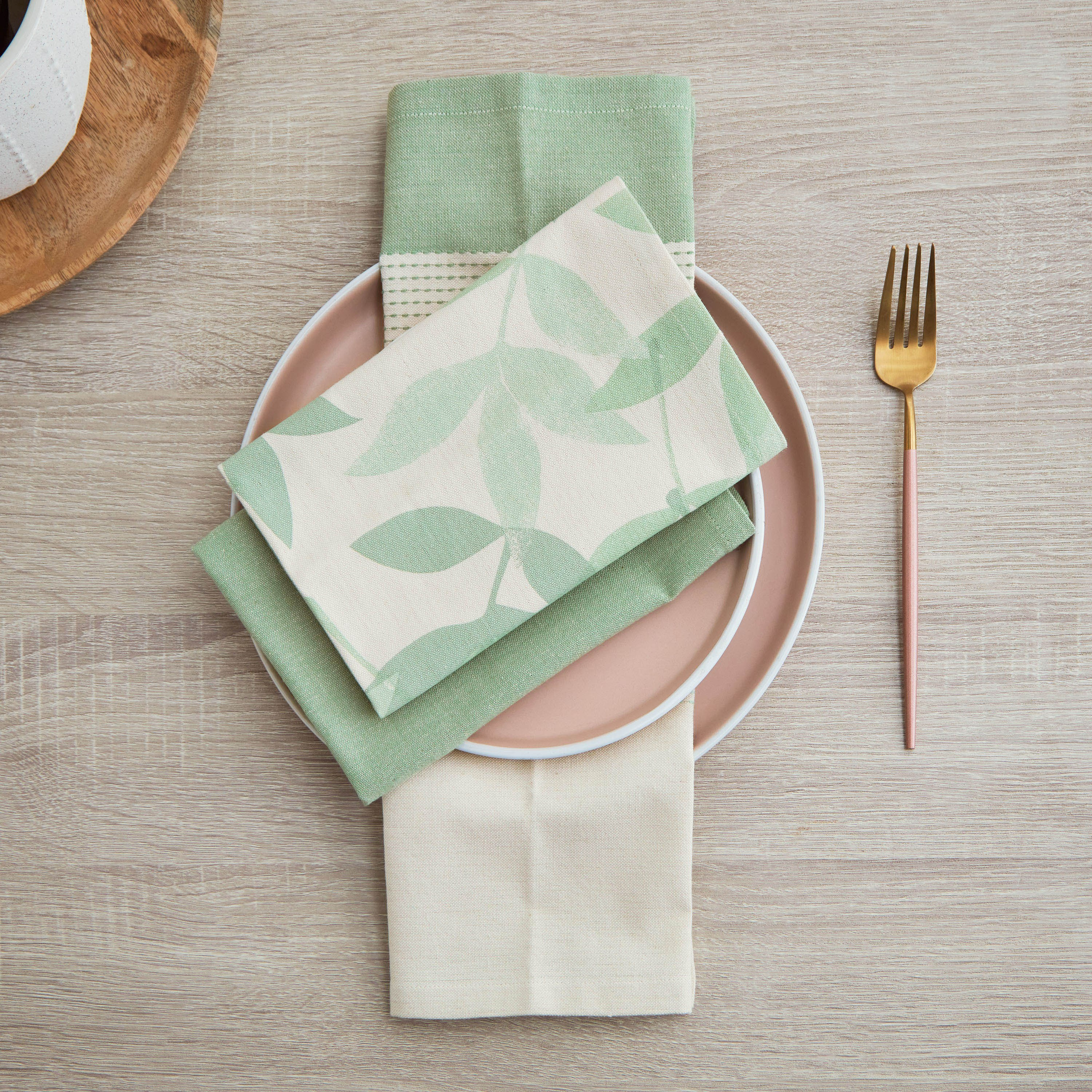 طقم مناديل سفرة 3 قطع بيسترو من بايتون - 40x40 سم-hbxdecorandfurnishings-homefurnishings-tablelinens-image-3
