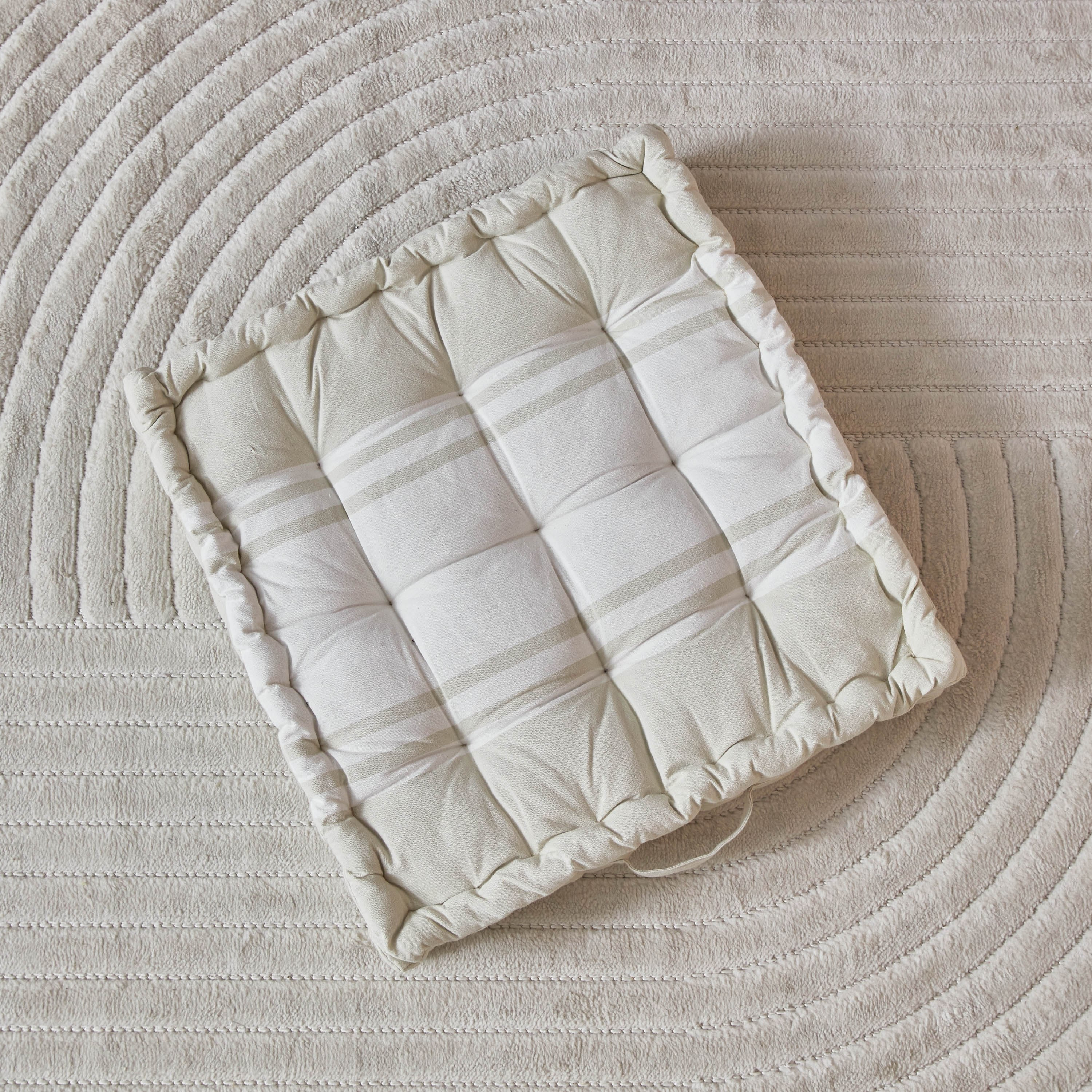 Harley Savora Floor Cushion - 40x40x9 cm-hbxhomeware-hbxdecorandfurnishings-image-1