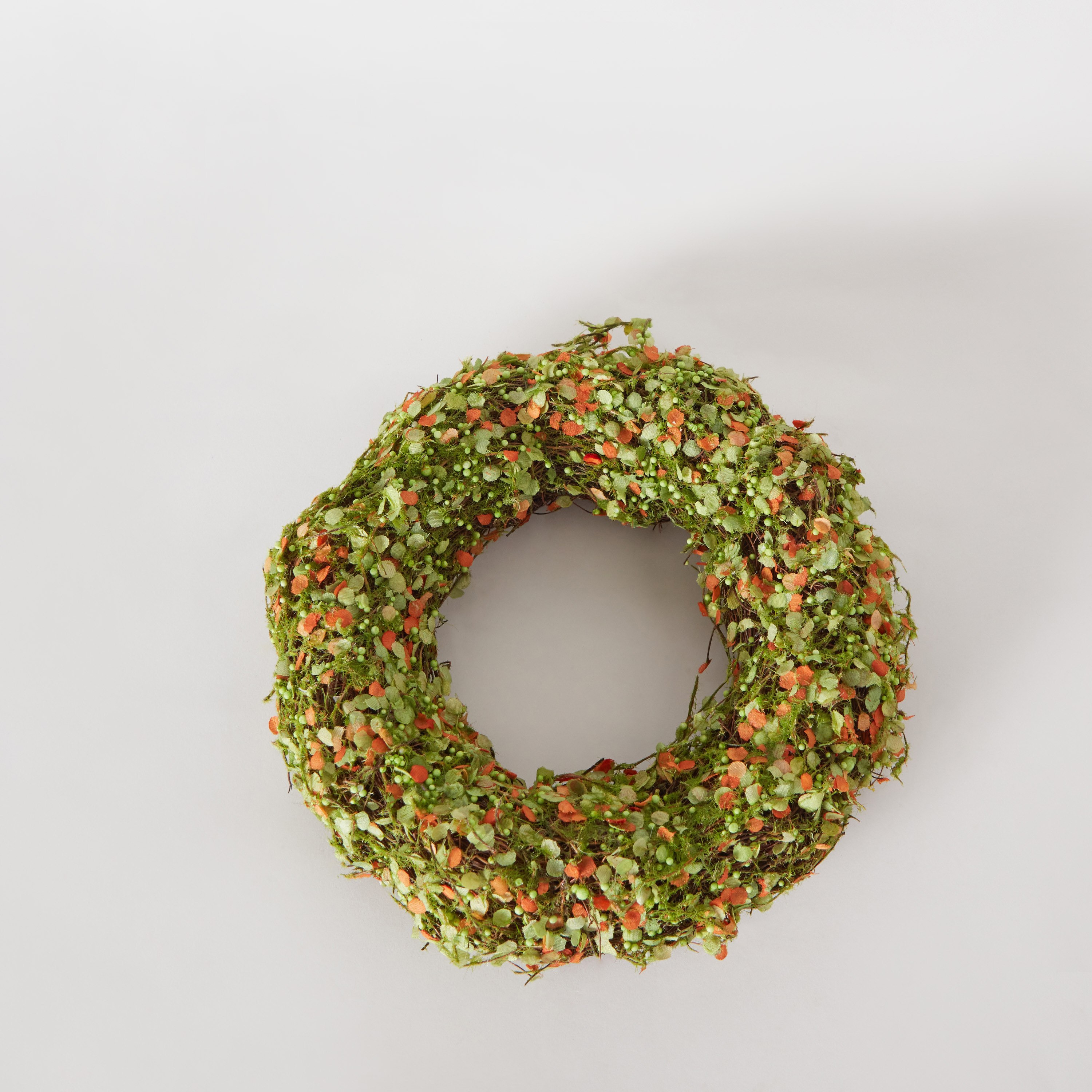 حلقة ورق ديكور راتان - ترينت - 25x25x6 سم-hbxdecorandfurnishings-homeaccessories-artificialflowersandplants-image-5