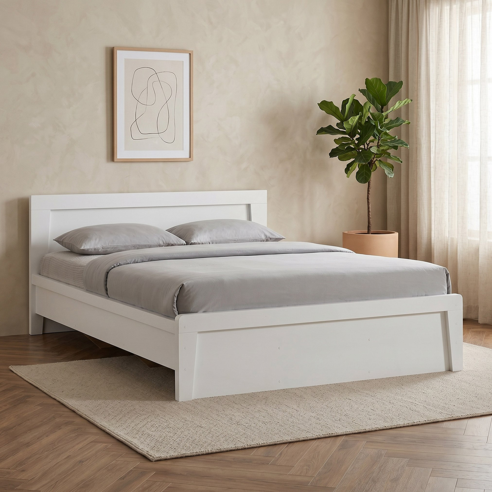 Movo Kulltorp Plus 6-Piece Queen Bedroom Set - 160x200 cm-hbxfurniture-bedsandbedsets-bedroomsets-queen-image-2