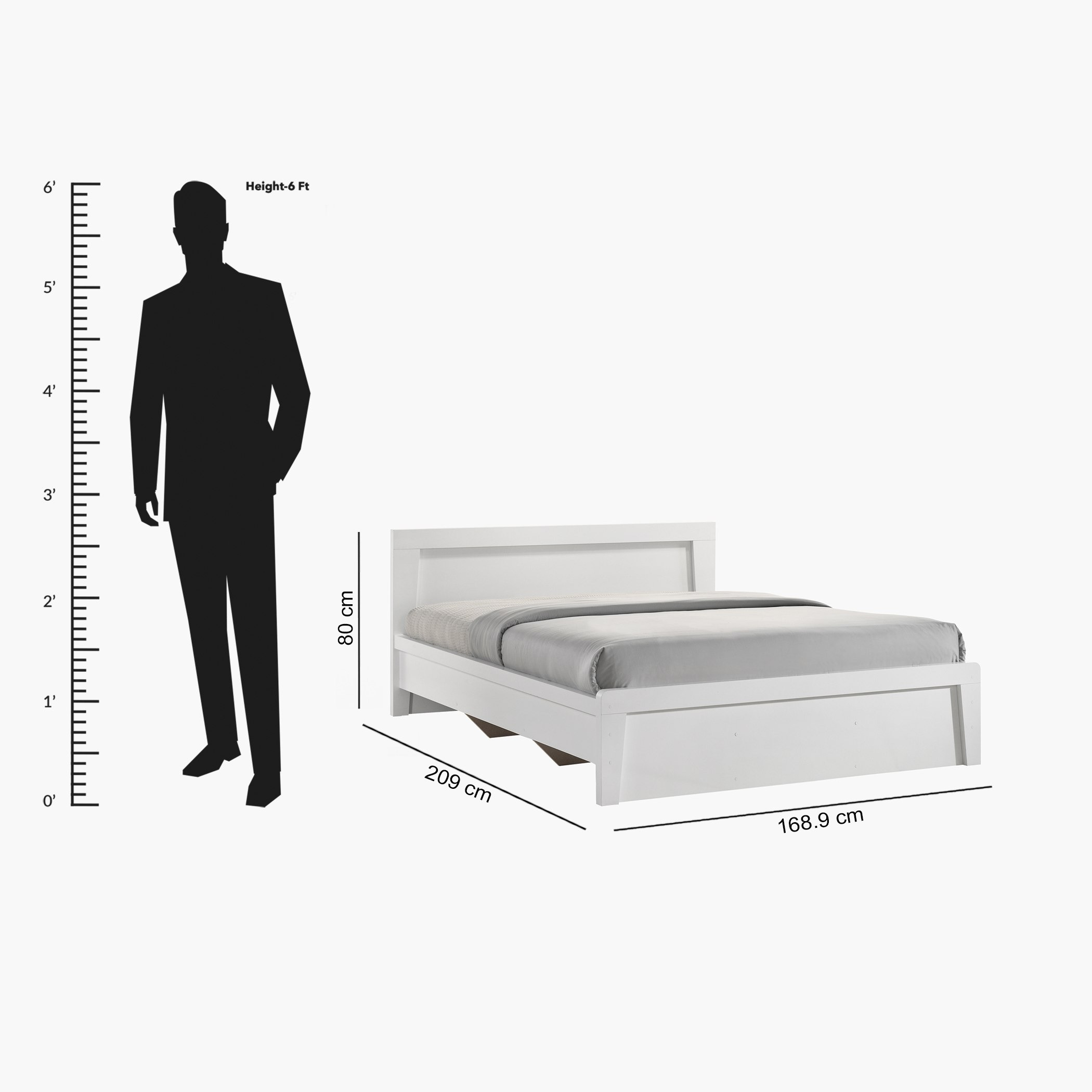 Movo Kulltorp Plus 6-Piece Queen Bedroom Set - 160x200 cm-hbxfurniture-bedsandbedsets-bedroomsets-queen-image-30