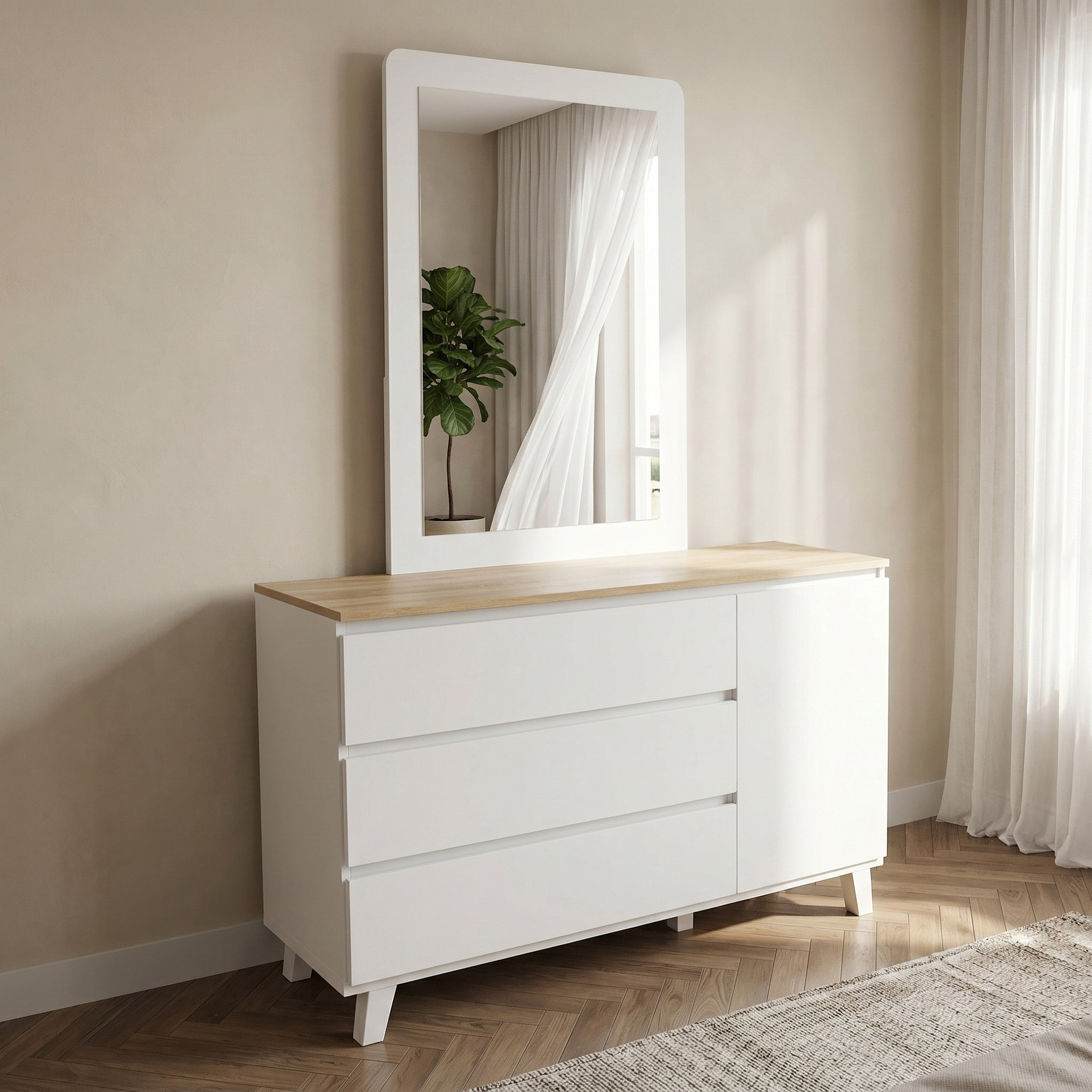 Movo Kulltorp Plus 6-Piece Queen Bedroom Set - 160x200 cm-hbxfurniture-bedsandbedsets-bedroomsets-queen-image-14
