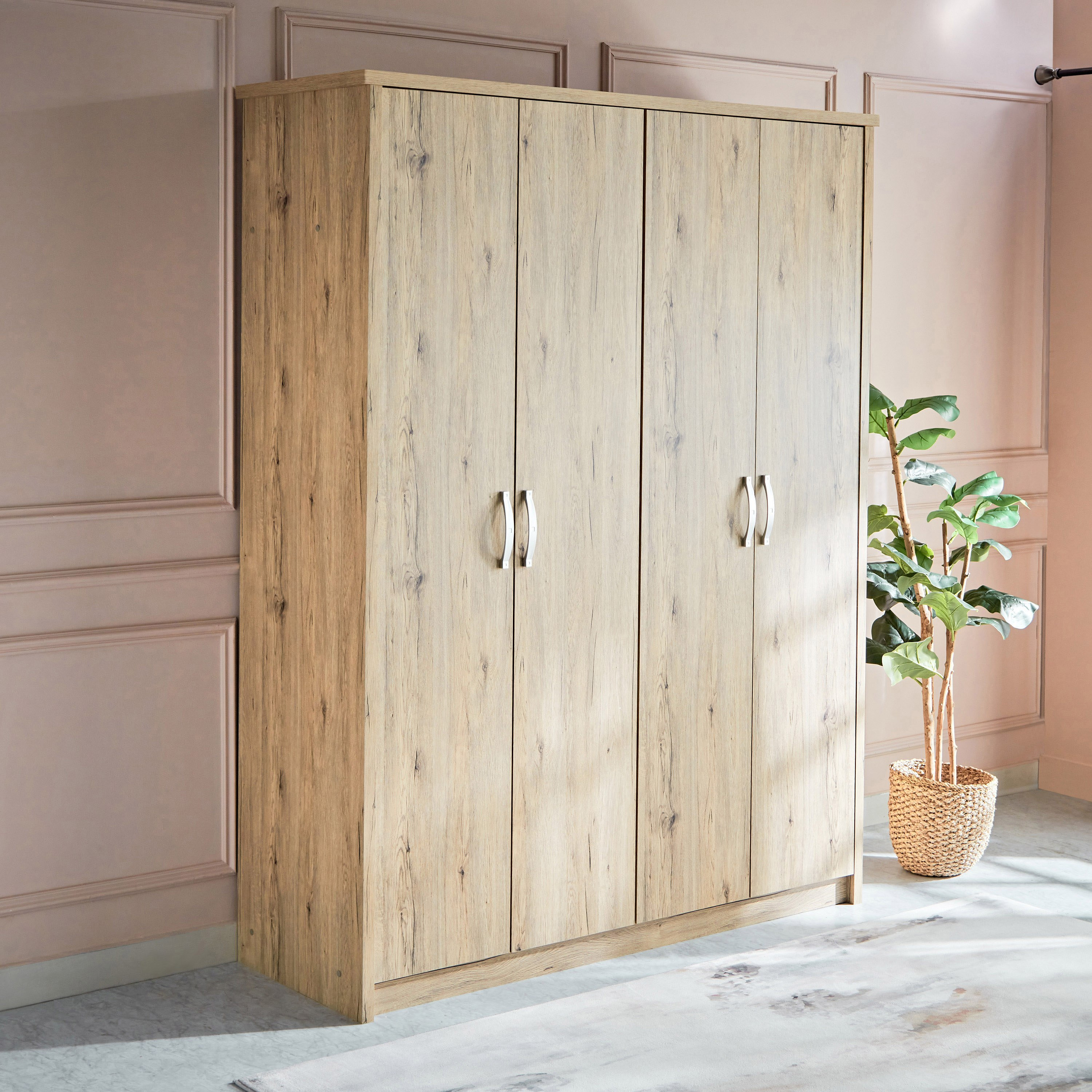 خزانة ملابس 4 أبواب - بريميير من موڤو -hbxfurniture-wardrobes-image-2