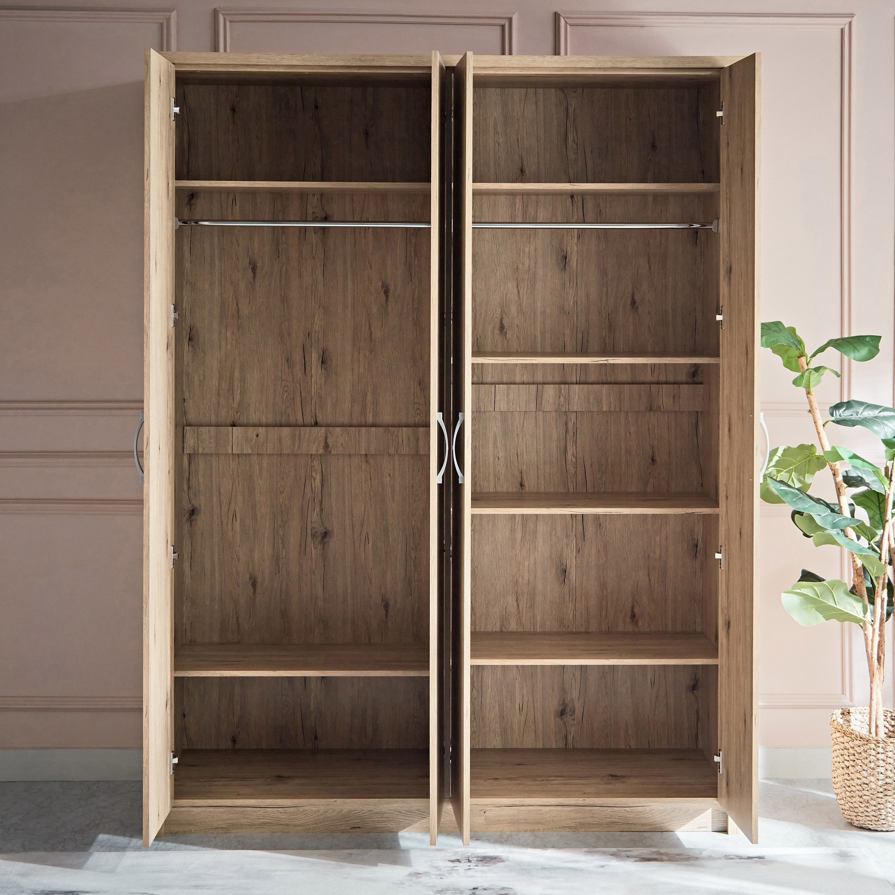 خزانة ملابس 4 أبواب - بريميير من موڤو -hbxfurniture-wardrobes-image-6