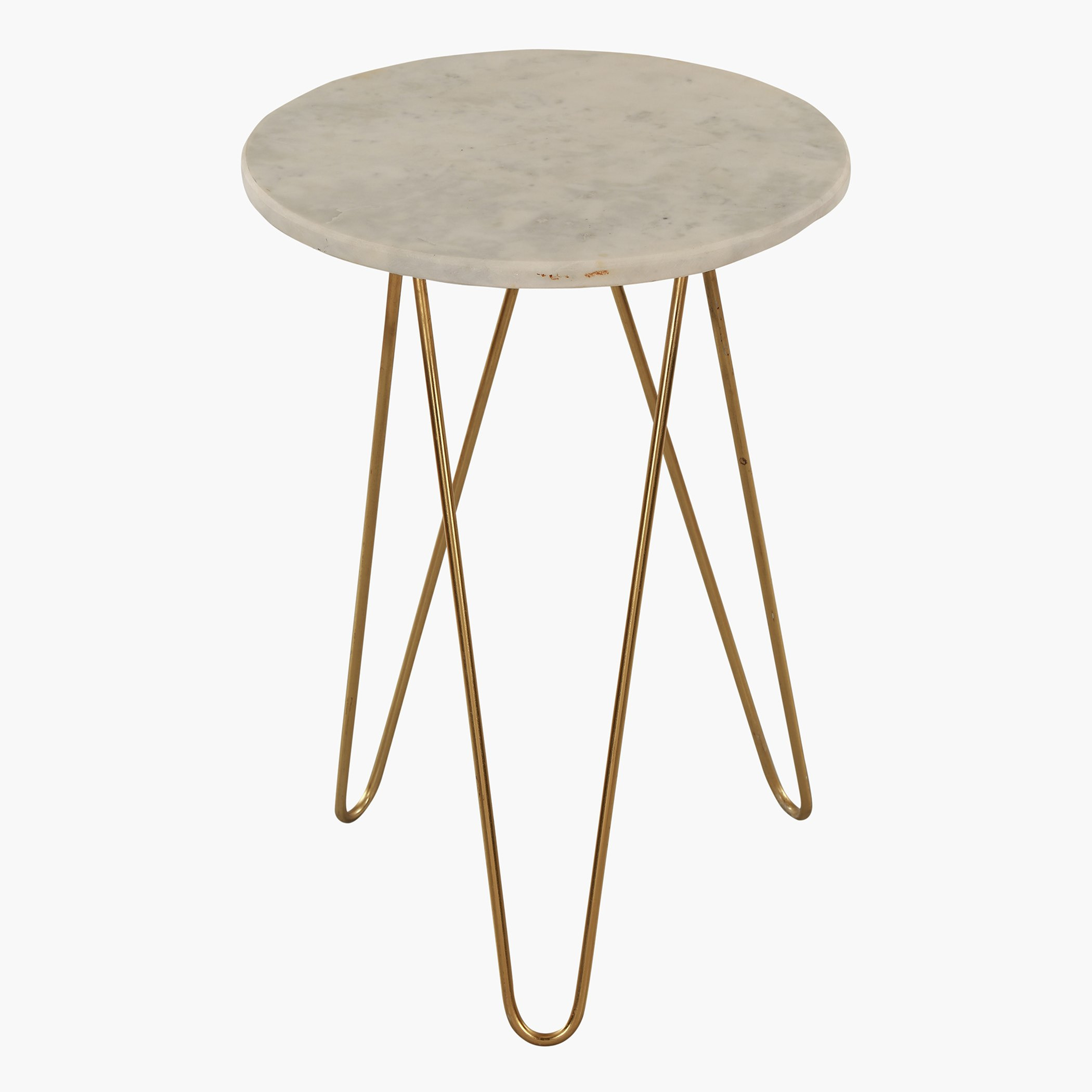 طاولة بسطح من الرخام الأصلي - إيفي من كافون-hbxfurniture-livingroom-endtables-image-1