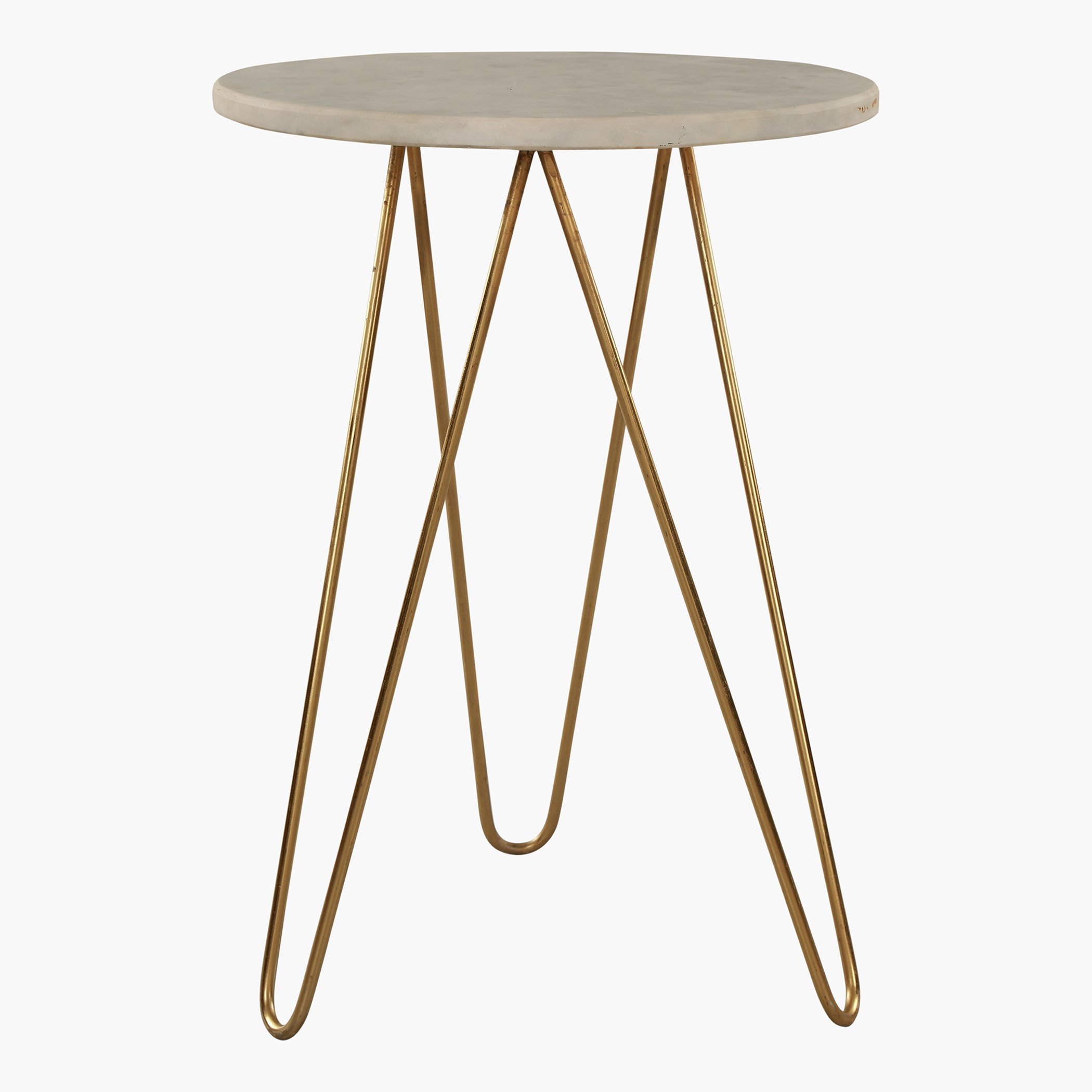 طاولة بسطح من الرخام الأصلي - إيفي من كافون-hbxfurniture-livingroom-endtables-image-2