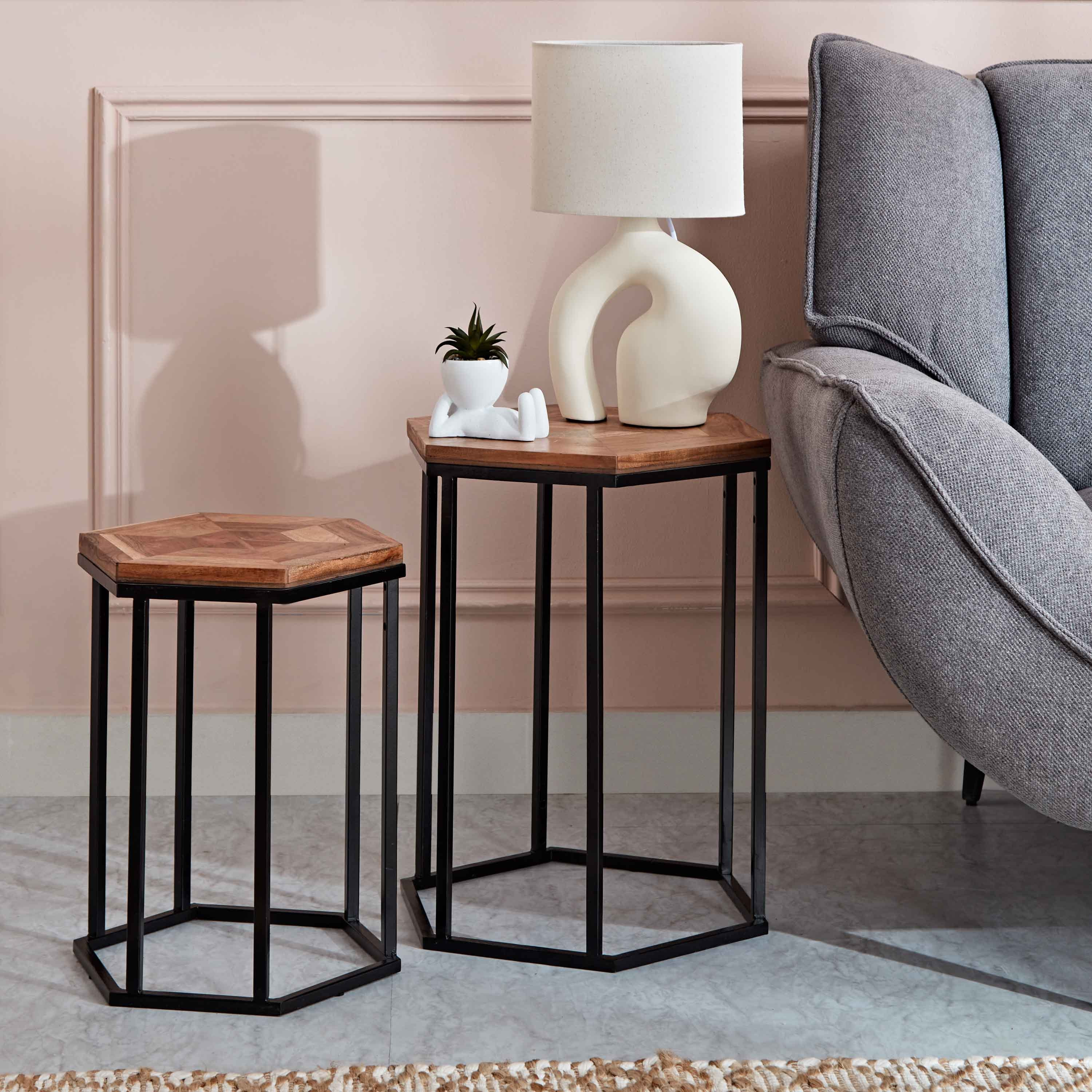 Cavon Chevron Nest of Tables - Set of 2-hbxfurniture-livingroom-nestingtables-image-1