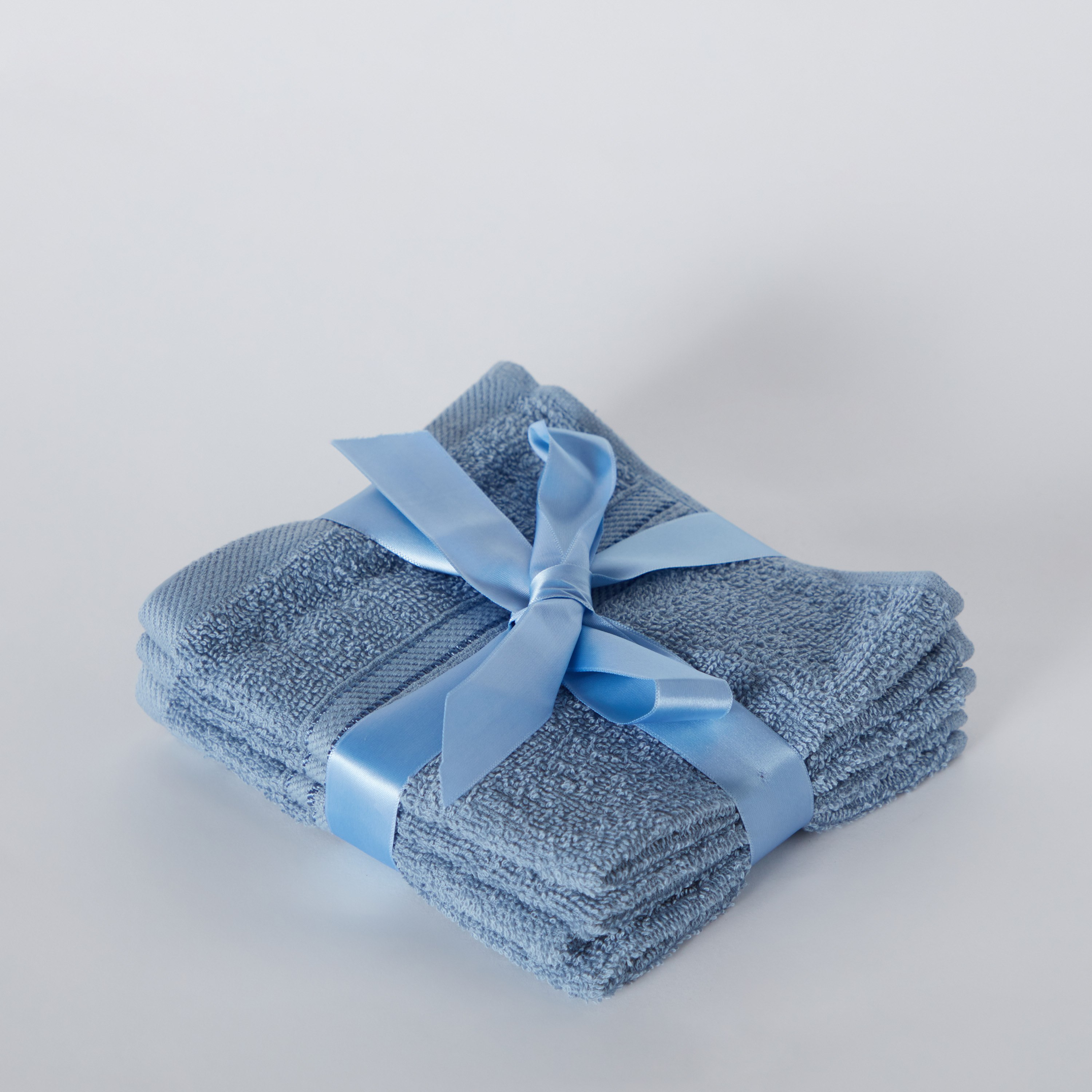 طقم مناشف وجه ممشطة 4 قطع من إسينشال - 30x30 سم-hbxbathroom-bathroomtextiles-image-5
