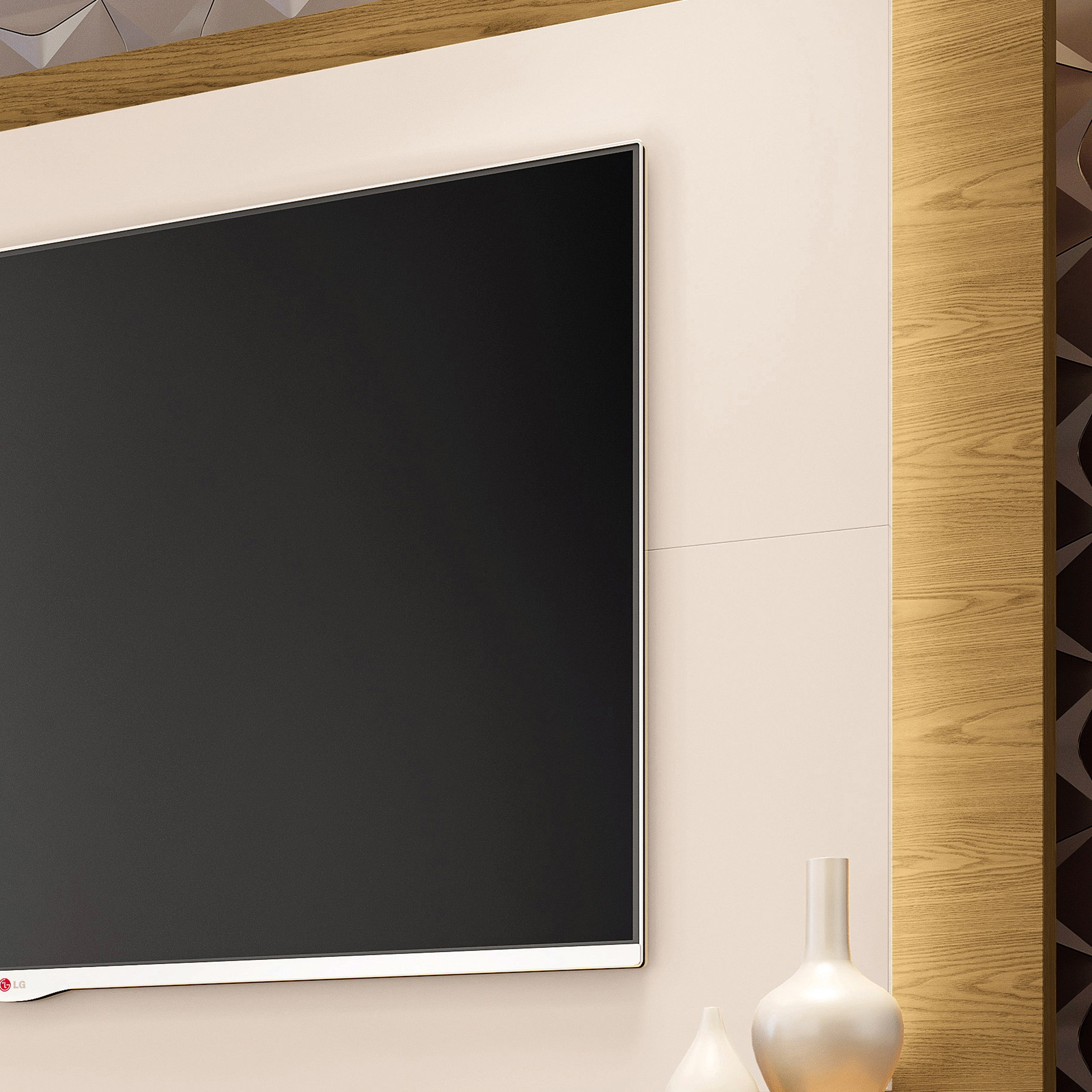 وحدة حائط لأجهزة تلفاز حتى 75 بوصة من أليكس-hbxlivingroom-mediaunitsandstorage-wallunits-image-3