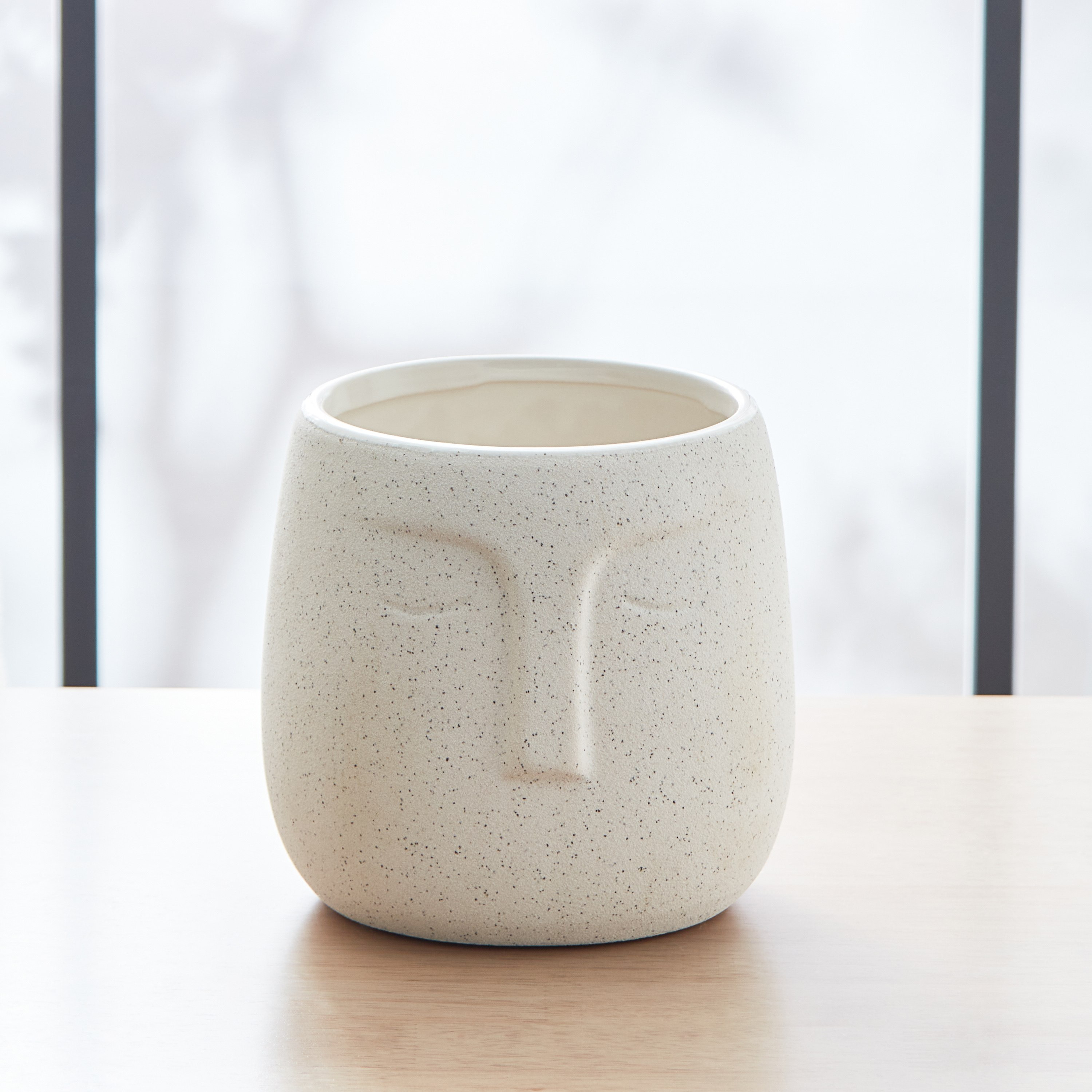 Lati Facetated Ceramic Planter - 14x14x14 cm-PROMO_HB_AE_B1G1_250925-image-2
