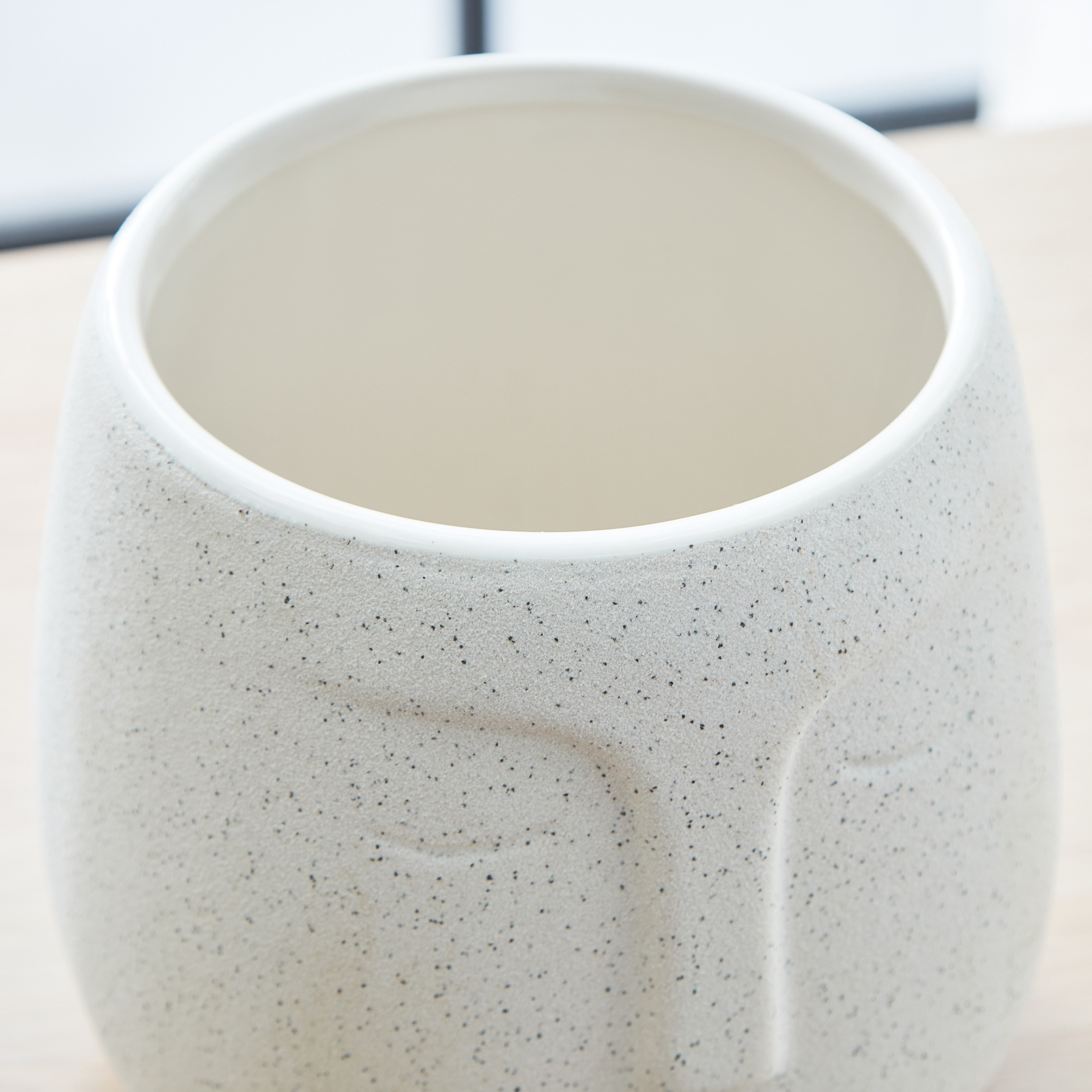 Lati Facetated Ceramic Planter - 14x14x14 cm-PROMO_HB_AE_B1G1_250925-image-3