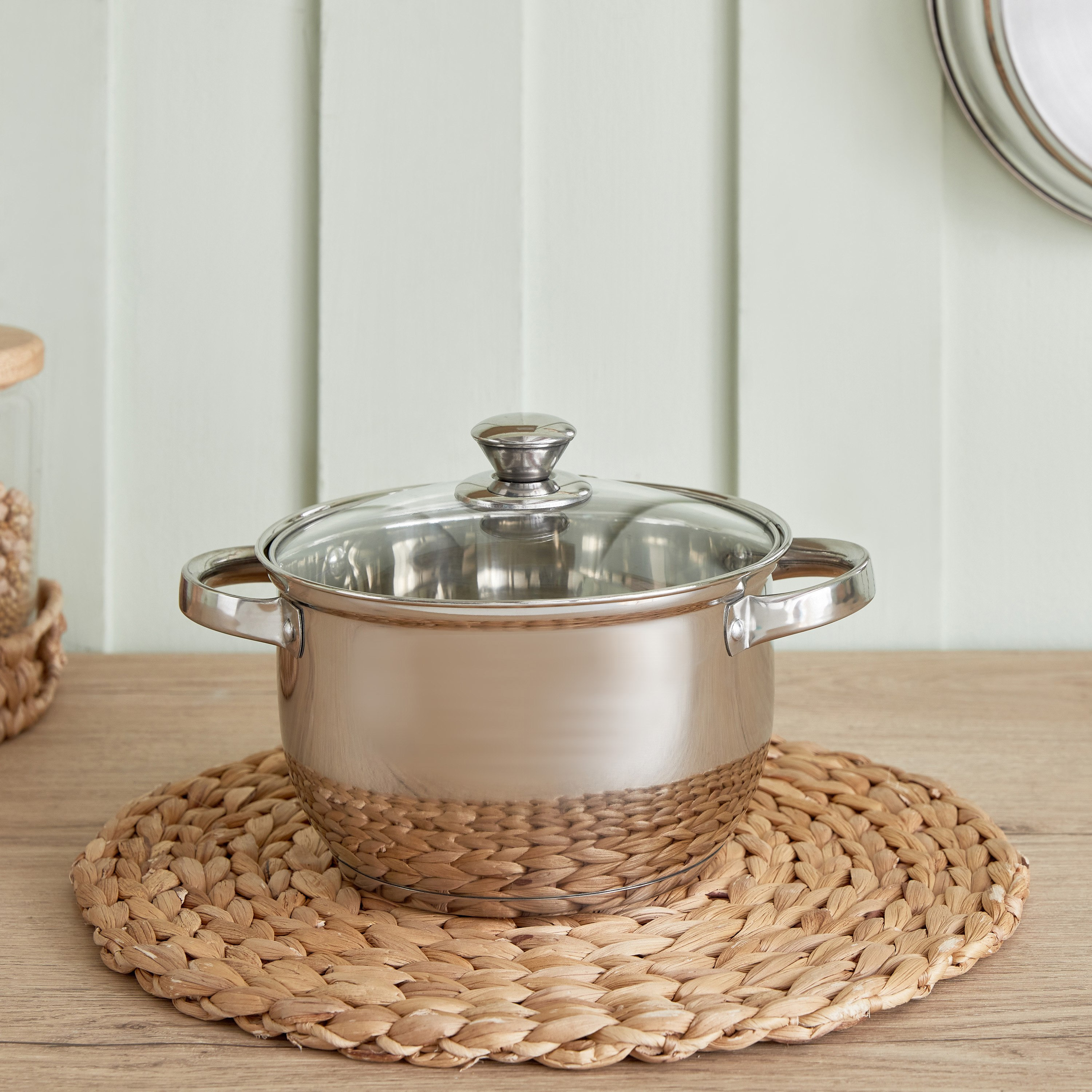 كسرولة ستانلس ستيل بغطاء من ستيلو - 20 سم-hbxhomeware-hbxkitchen-image-1