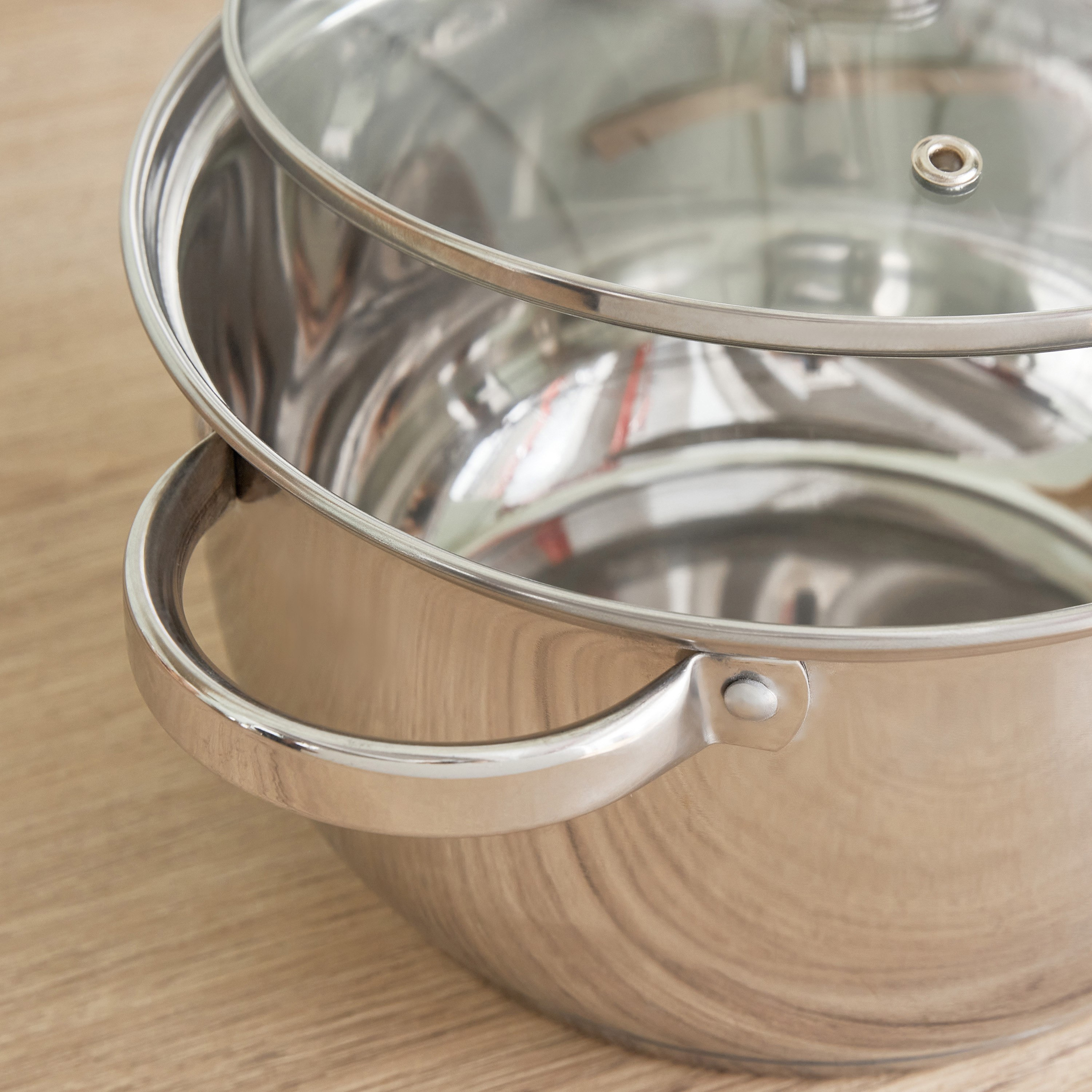 كسرولة ستانلس ستيل بغطاء من ستيلو - 22 سم-hbxhomeware-hbxkitchen-image-4