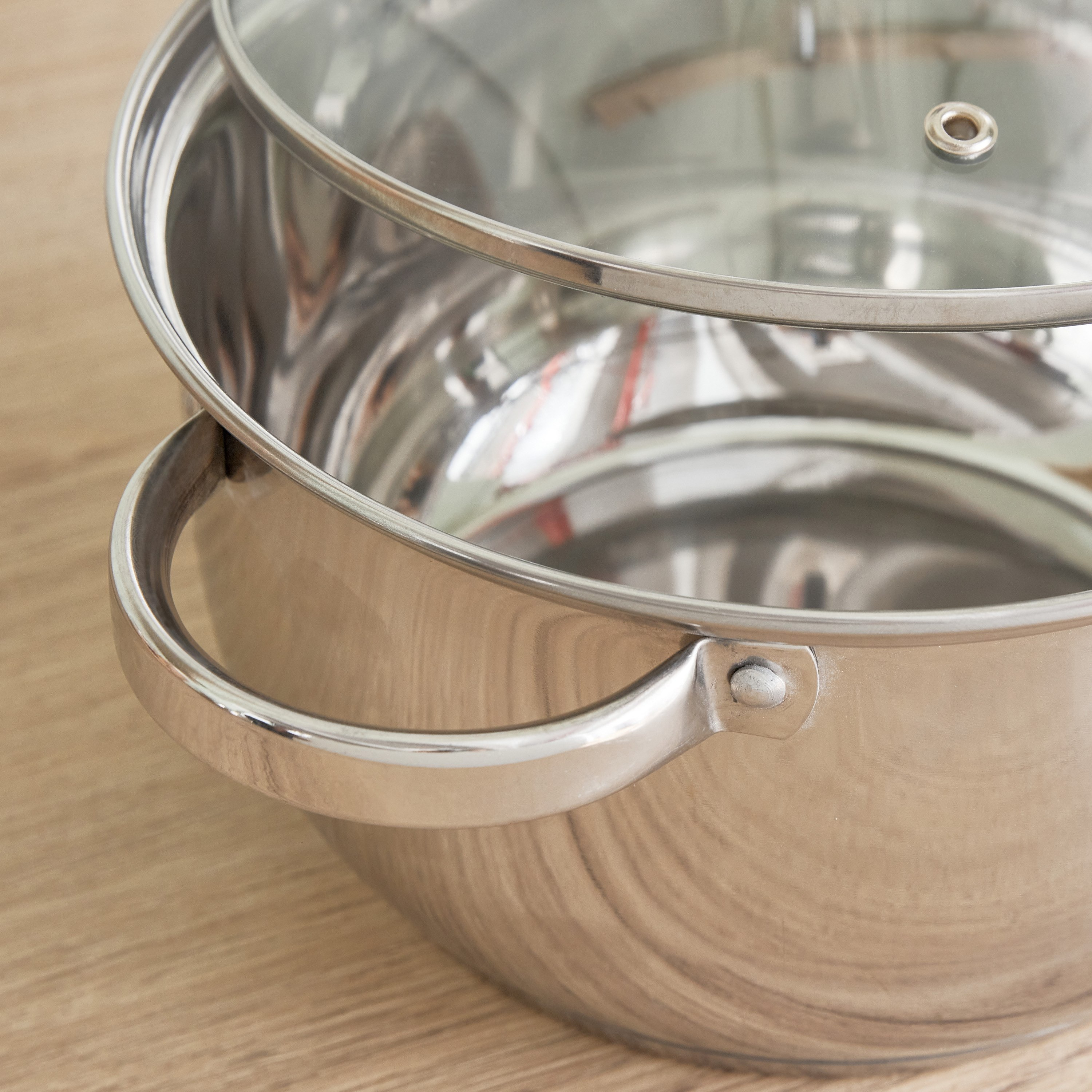 كسرولة ستانلس ستيل بغطاء من ستيلو - 24 سم-hbxhomeware-hbxkitchen-image-4