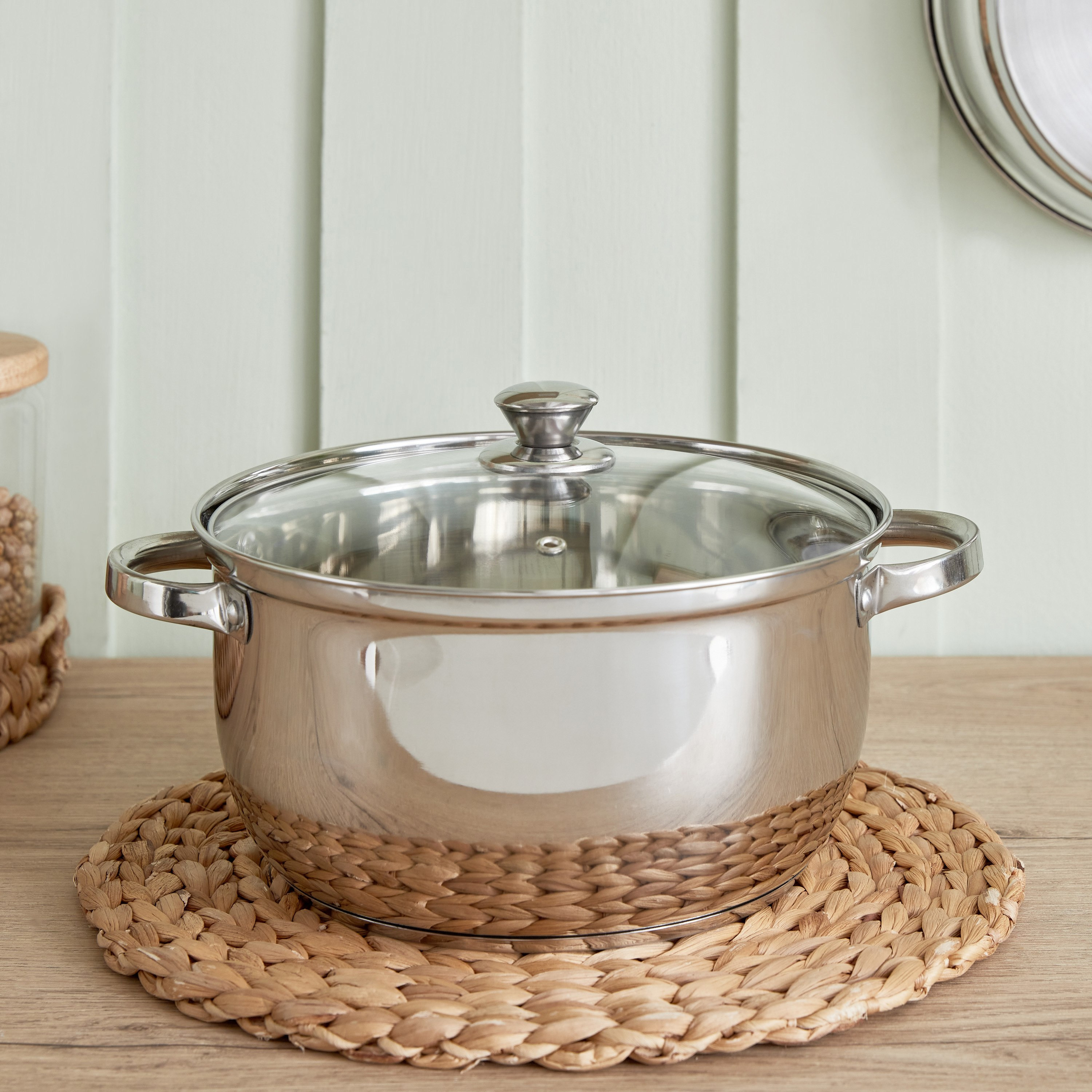 كسرولة ستانلس ستيل بغطاء من ستيلو - 26 سم-hbxhomeware-hbxkitchen-image-1
