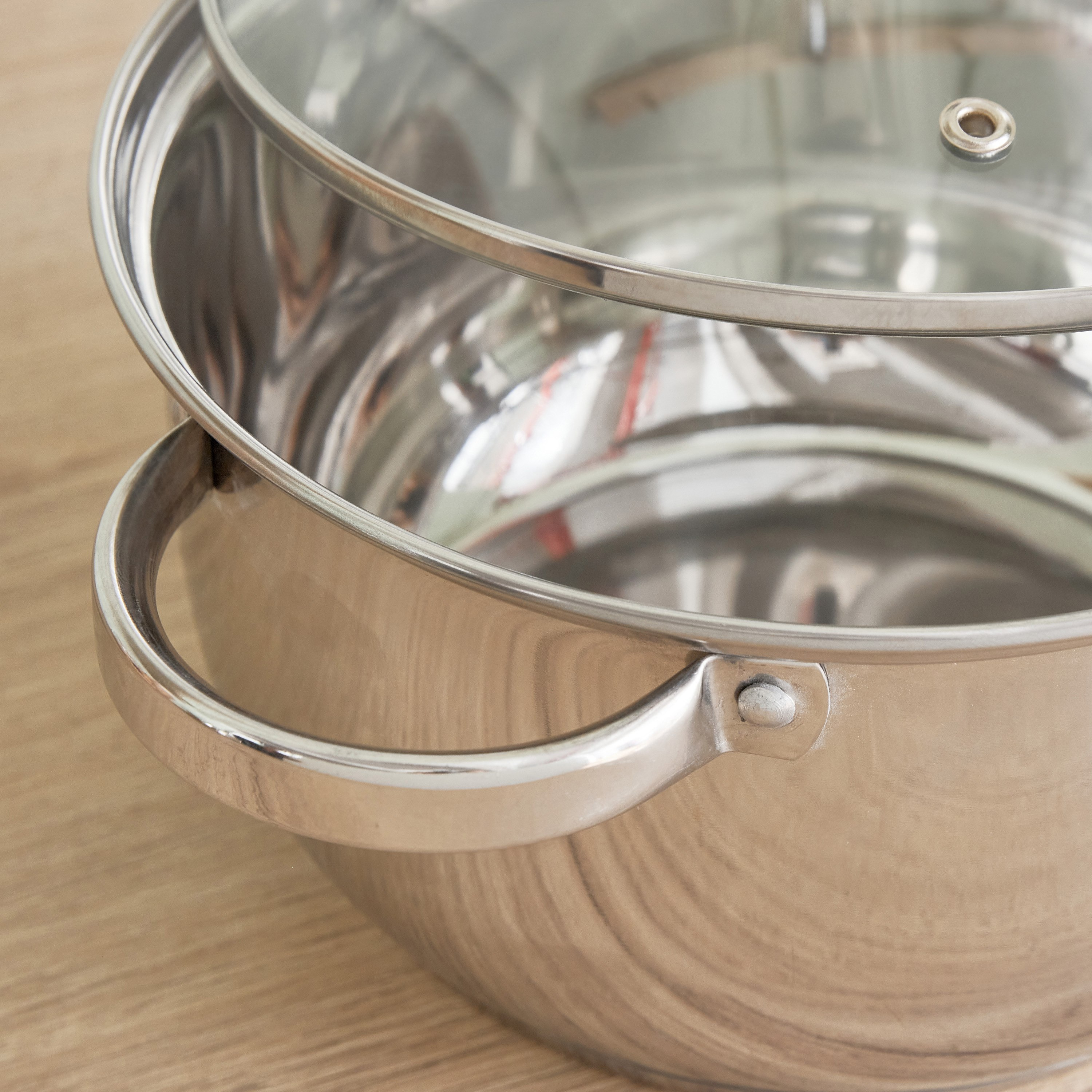 كسرولة ستانلس ستيل بغطاء من ستيلو - 26 سم-hbxhomeware-hbxkitchen-image-4