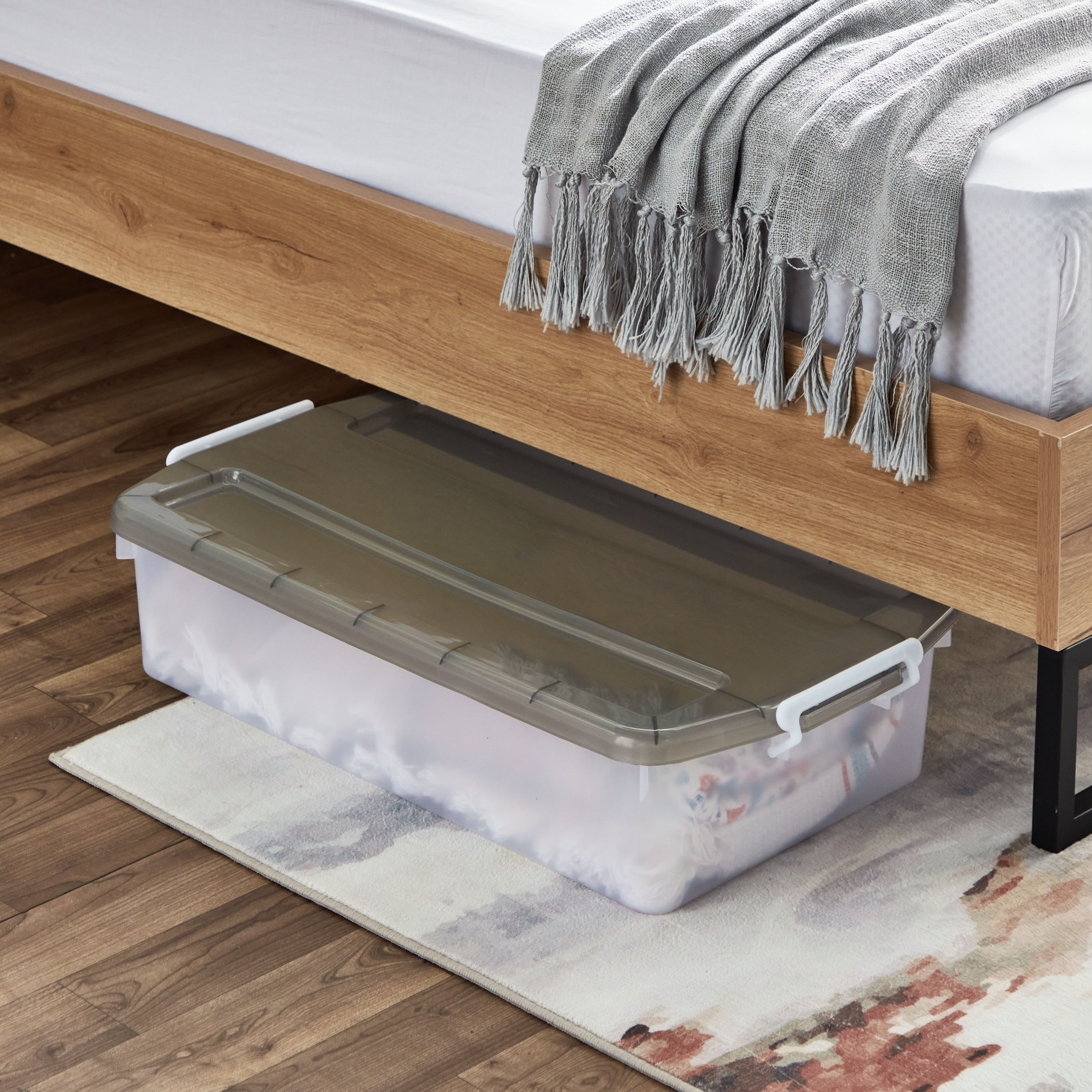 Juana Under Bed Storage Box - 35 L-hbxbedroom-bedroomaccessories-bedroomstorage-image-1