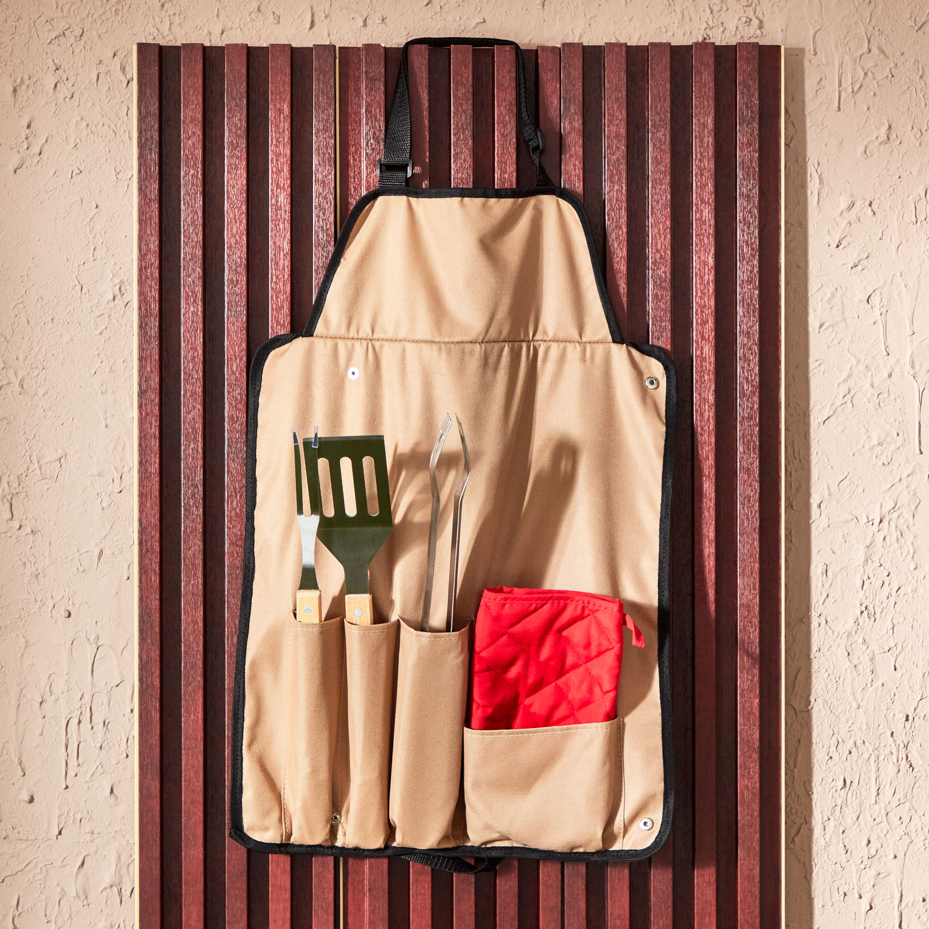 مجموعة أدوات شواء بمقبض خشبي 5 قطع من باربكيو-hbxoutdoor-hbxoutdooraccessories-barbequeandgrills-image-1