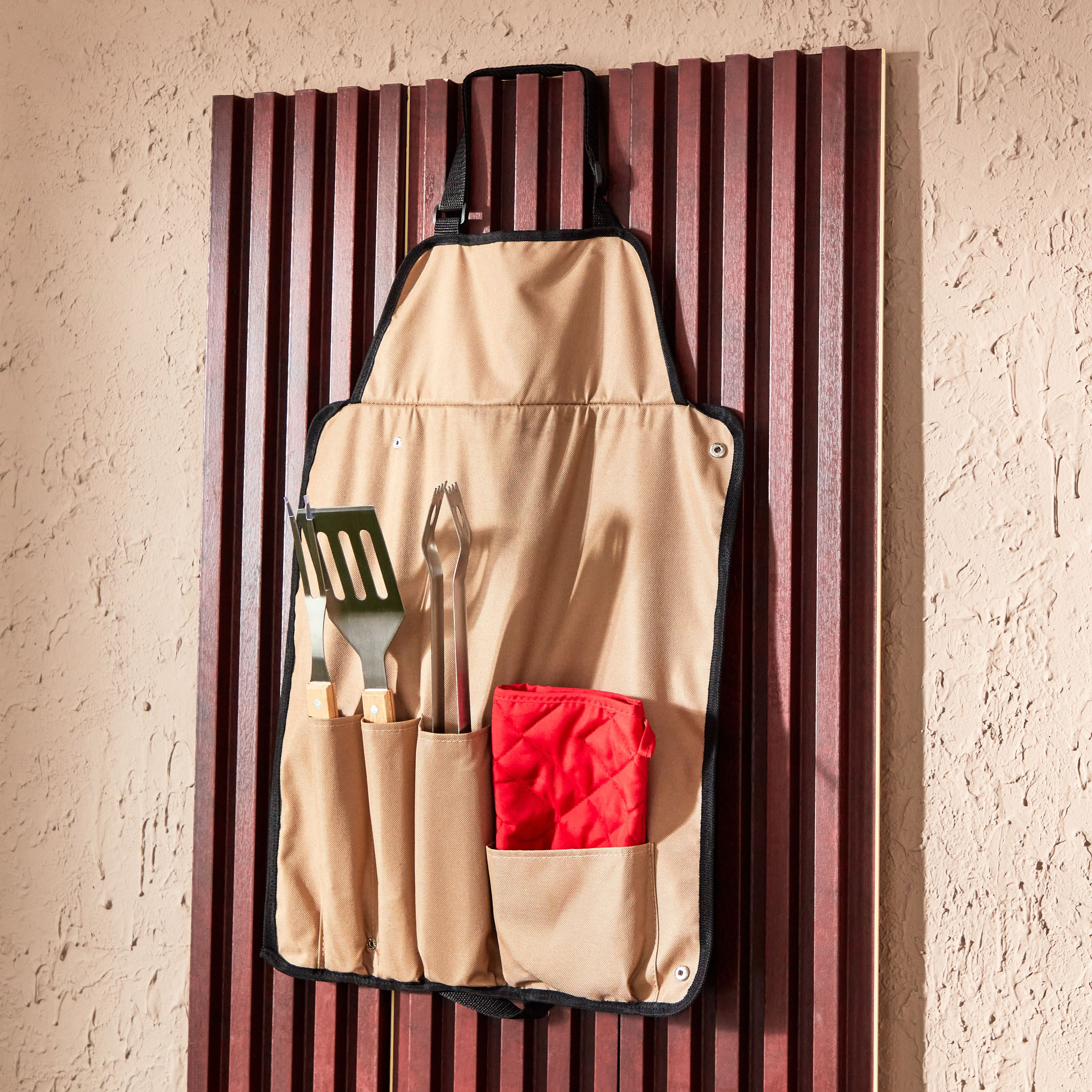 مجموعة أدوات شواء بمقبض خشبي 5 قطع من باربكيو-hbxoutdoor-hbxoutdooraccessories-barbequeandgrills-image-2