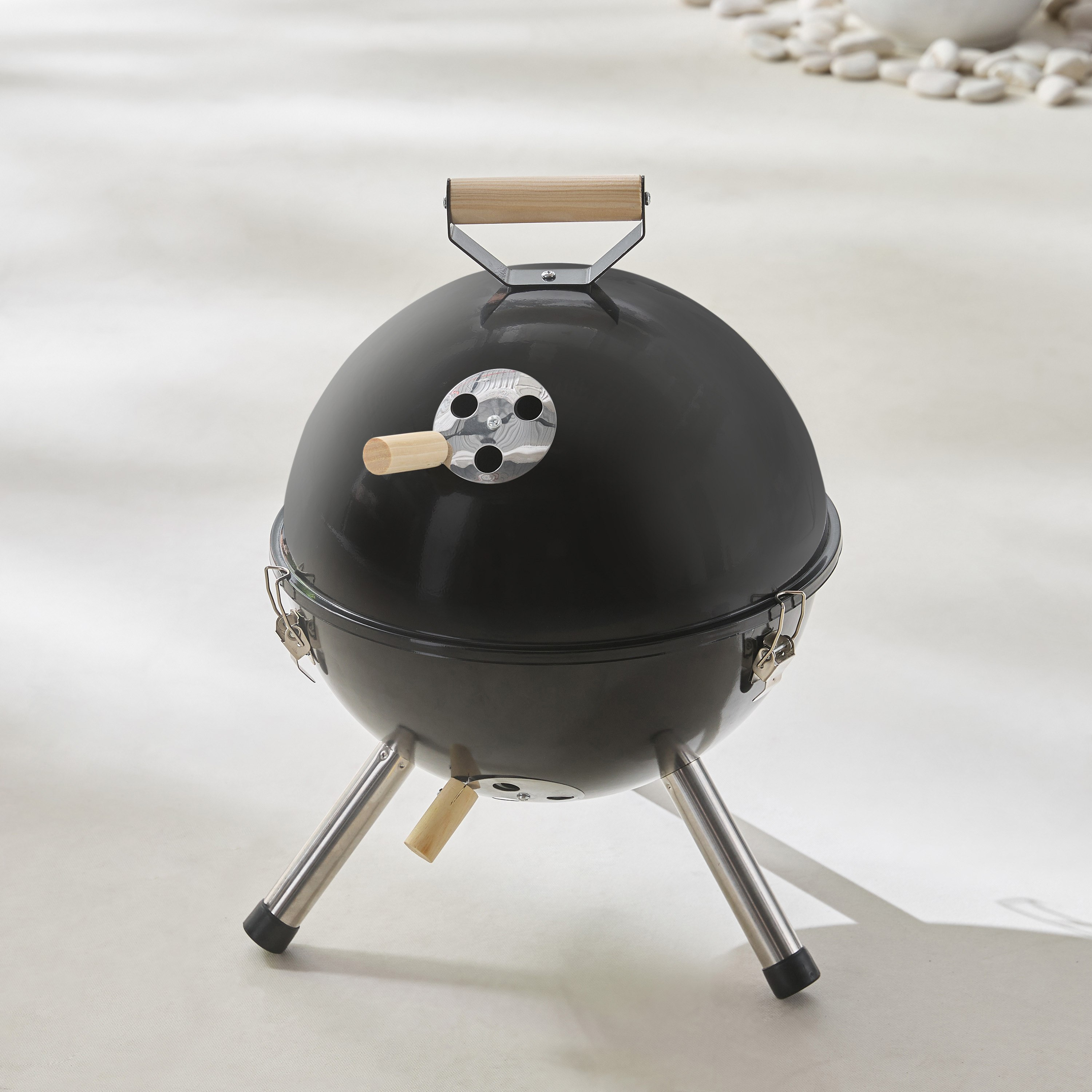 شواية فحم مستطيلة من باربيكيو - 33x17 سم-hbxoutdoor-hbxoutdooraccessories-barbequeandgrills-image-1