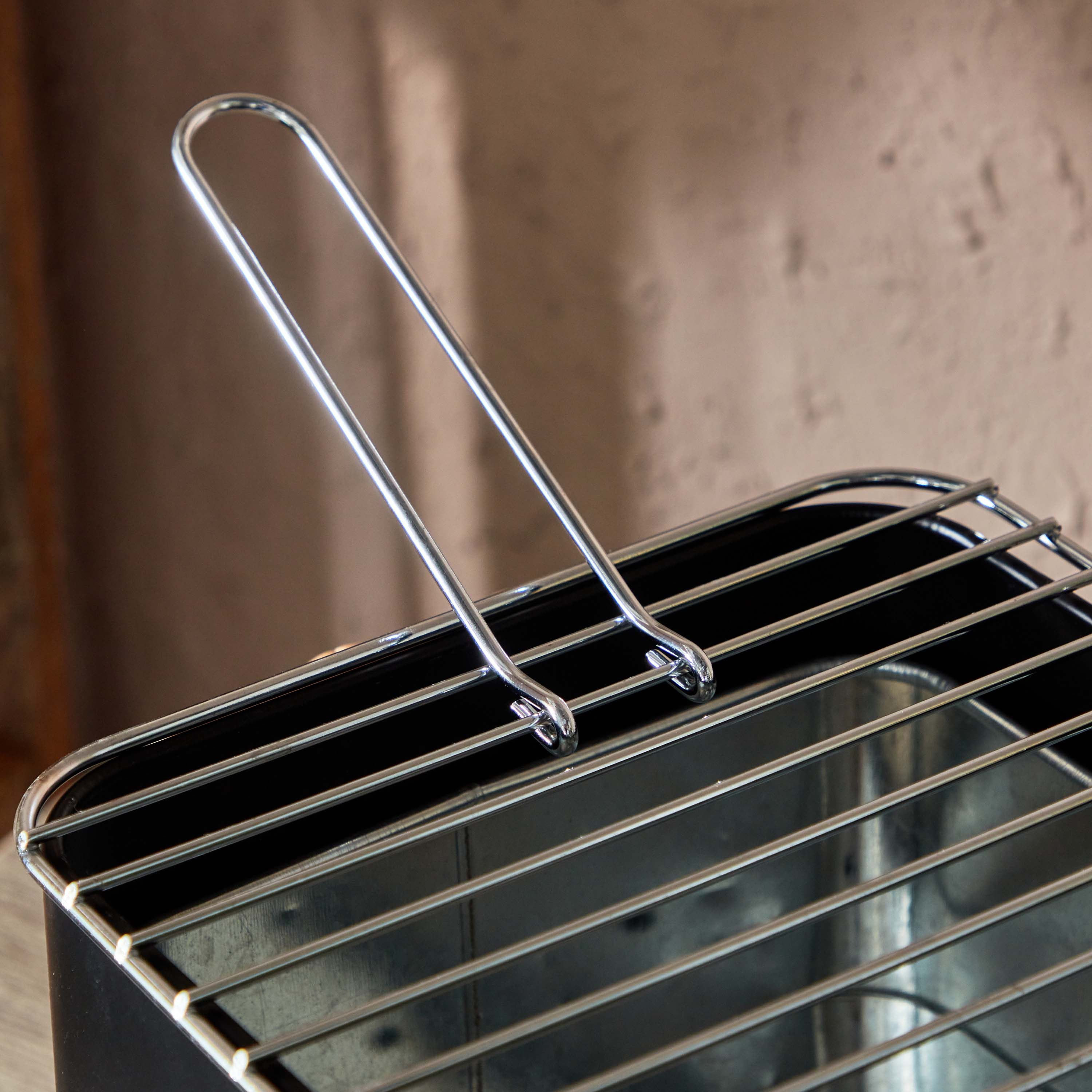 BarbeQ Charcoal Rectangular Griller - 32x20.7 cm-hbxoutdoor-hbxoutdooraccessories-barbequeandgrills-image-5