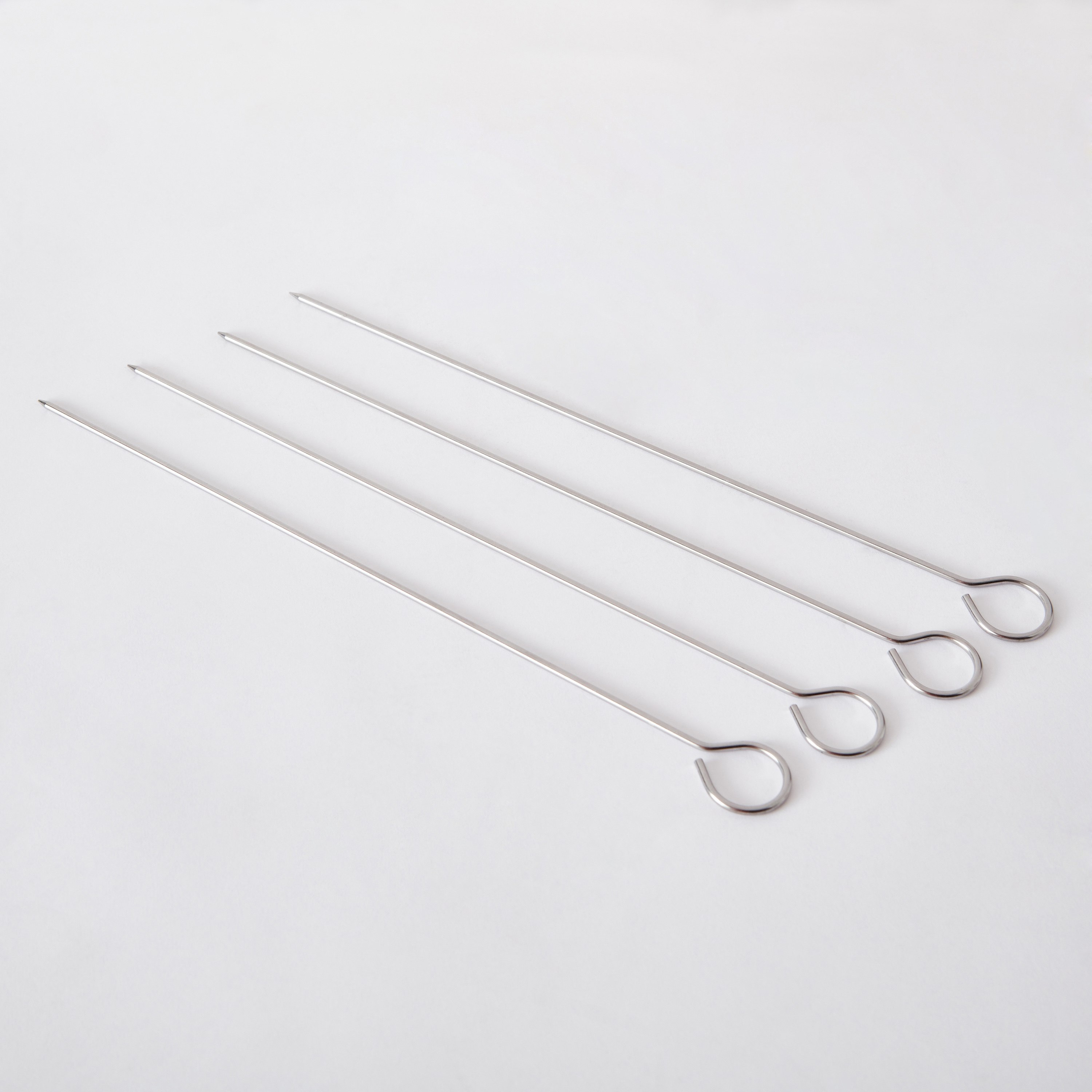 BarbeQ Grill 4-Piece Steel Skewer Set - 31.2 cm-hbxoutdoor-hbxoutdooraccessories-barbequeandgrills-image-5