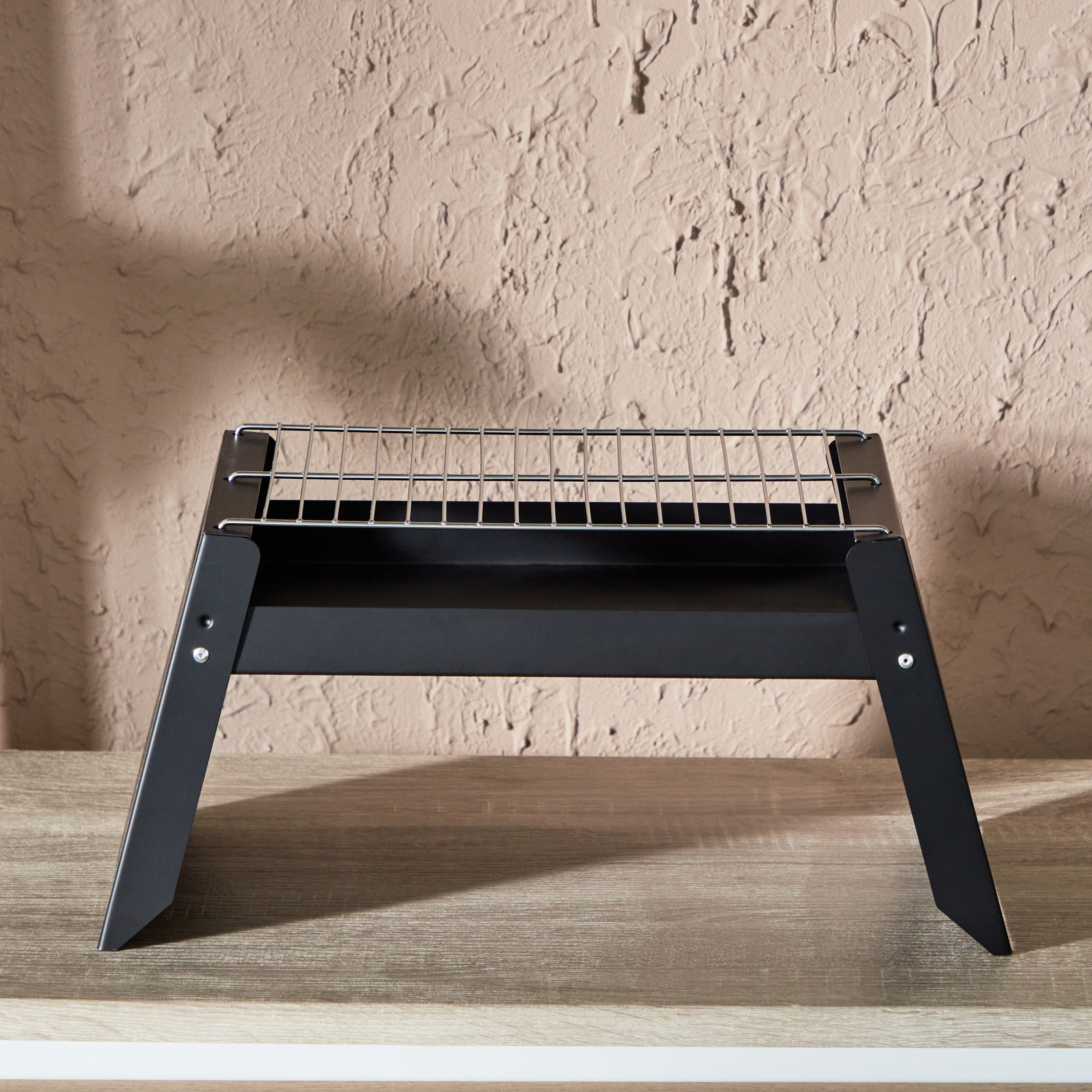 شواية فحم مستطيلة من باربيكيو - 48.2x22 سم-hbxoutdoor-hbxoutdooraccessories-barbequeandgrills-image-2