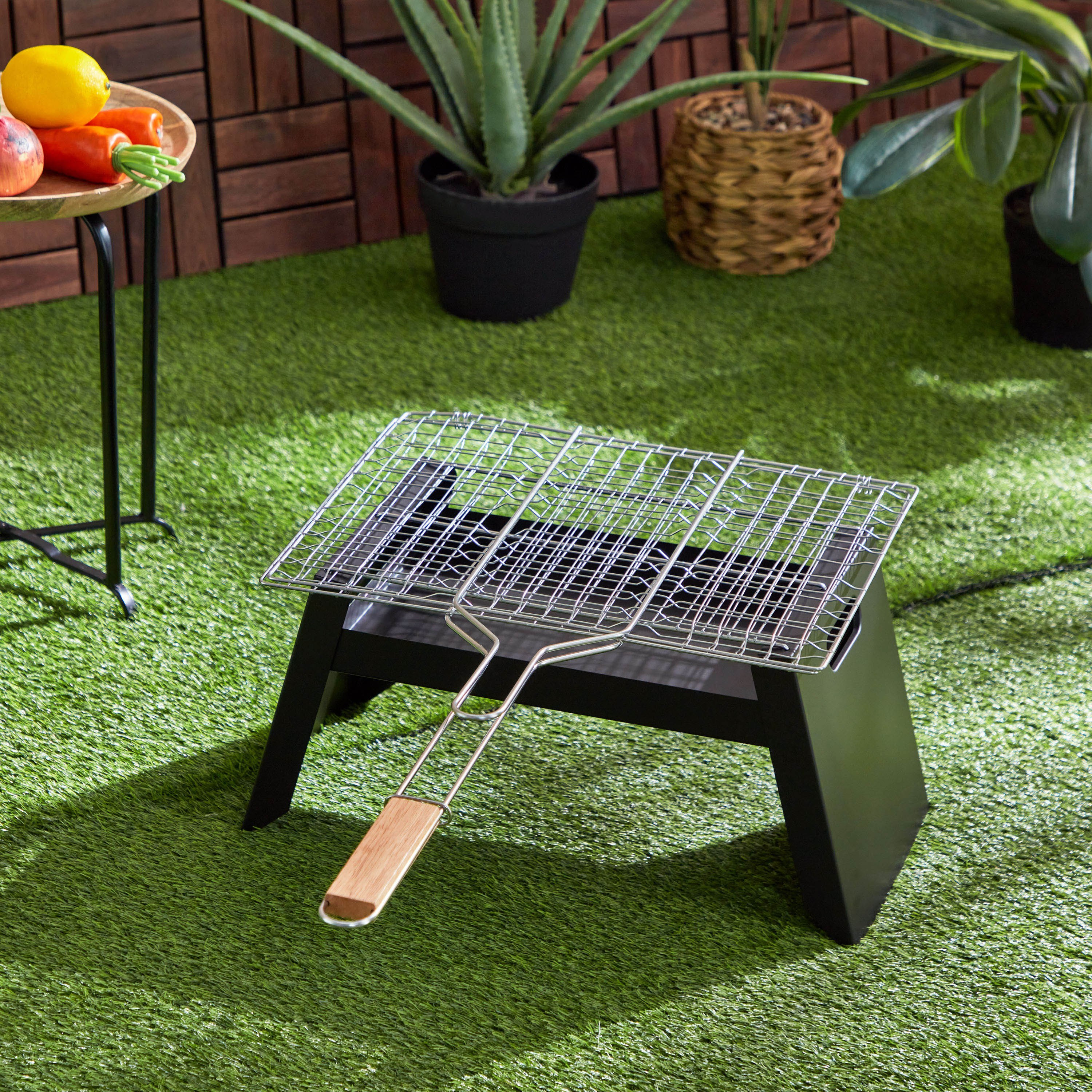 BarbeQ Grill Basket - 71x40 cm-hbxoutdoor-hbxoutdooraccessories-barbequeandgrills-image-1